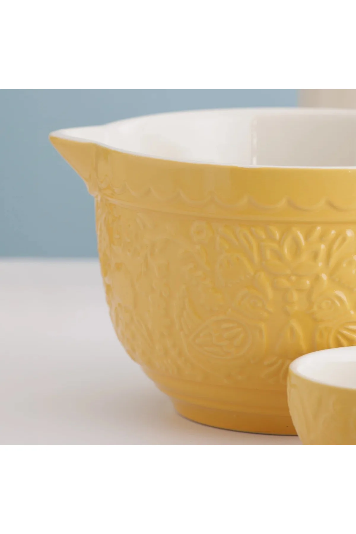 Home To Roost Batter Bowl Sarı Karıştırma Kasesi