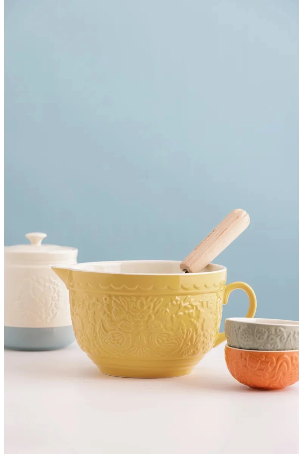 Home To Roost Batter Bowl Sarı Karıştırma Kasesi