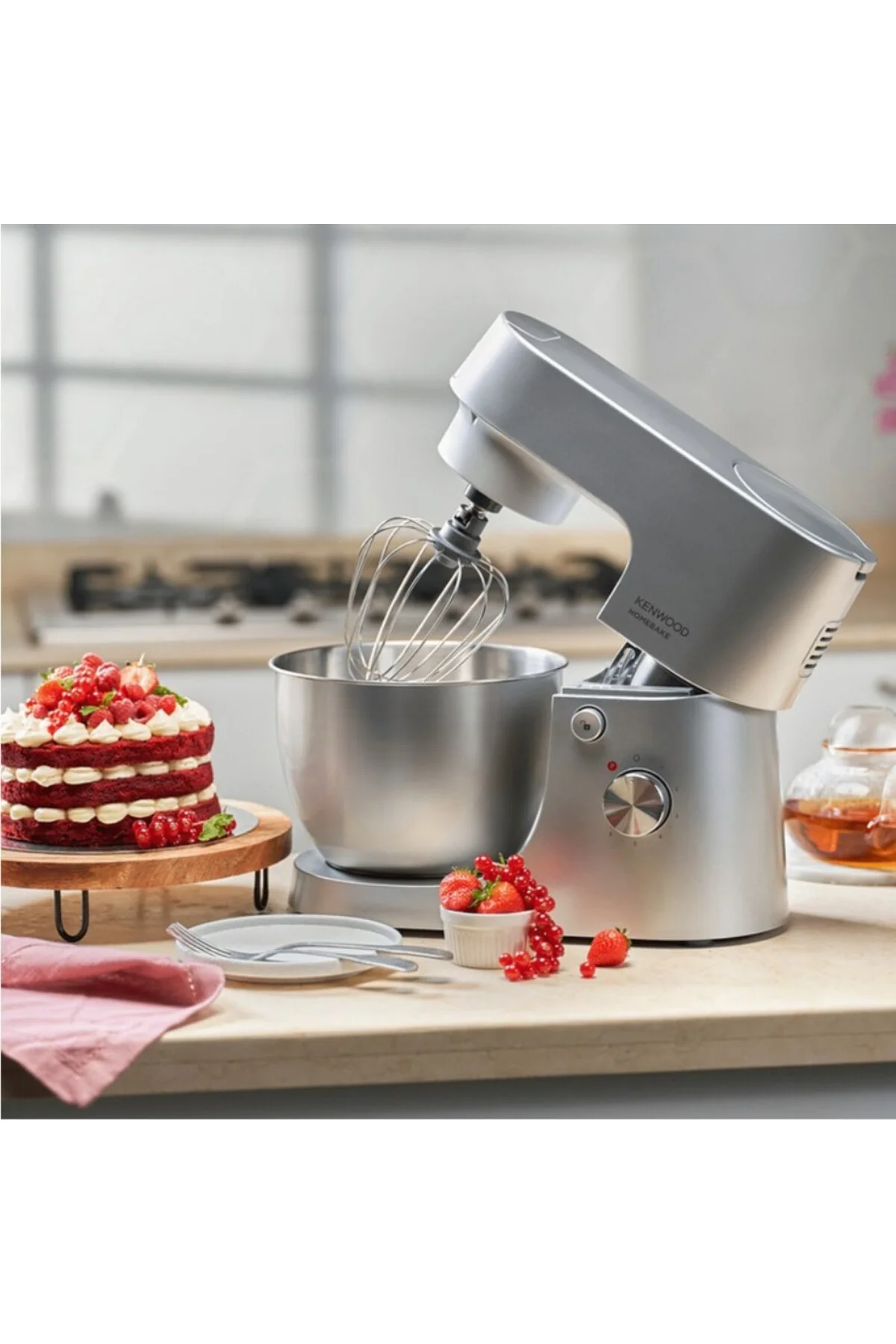 Homebake Pro Cam Blender Kıyma Makinesi 1400W 5 Lt Mutfak Şefi Stand Mikser KHH01.220SI Homebake Pro Cam Blender Kıyma Makinesi 1400W 5 Lt Mutfak Şefi Stand Mikser KHH01.220SI
