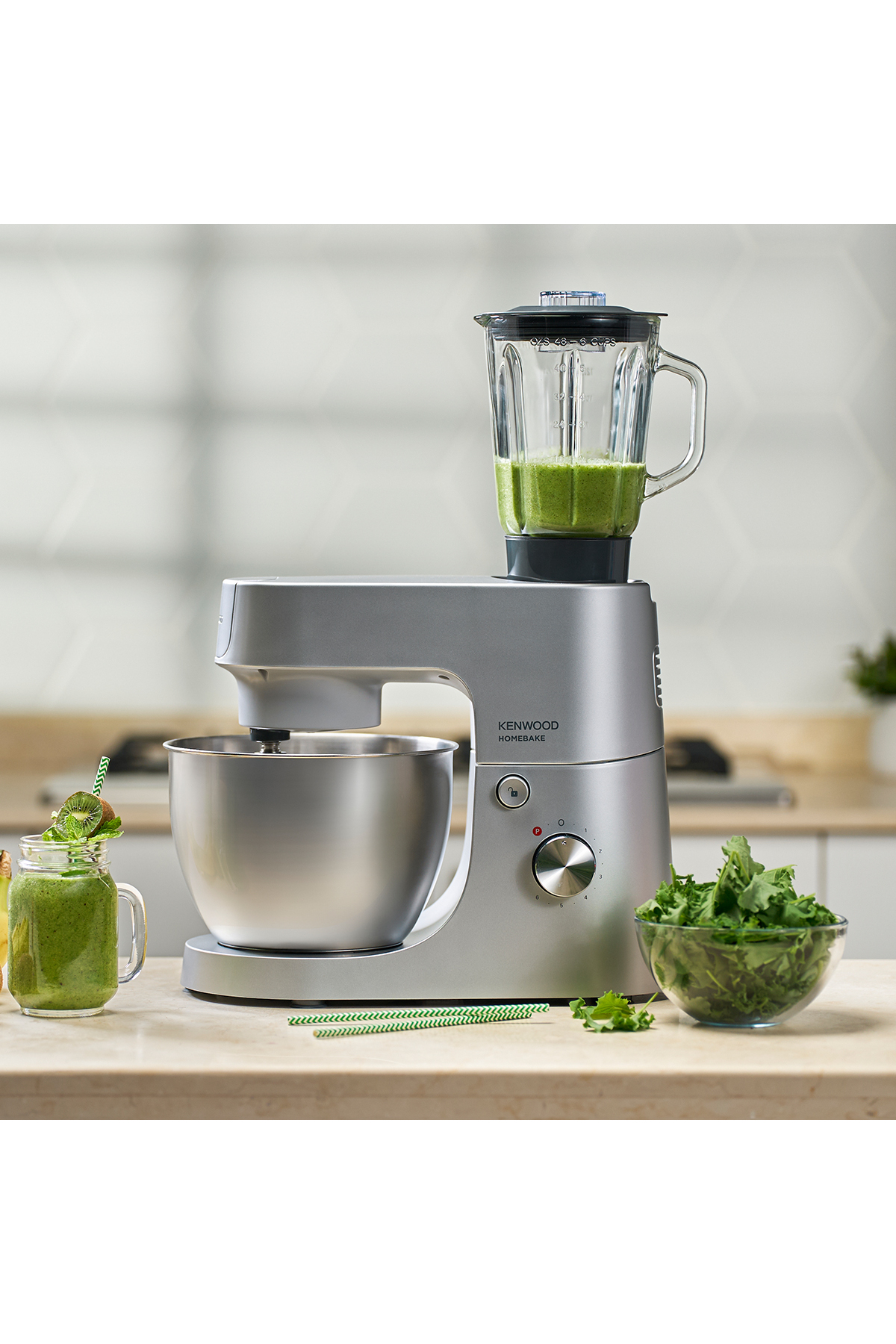 Homebake Pro Mutfak Şefi Kıyma Aparatı Ve Cam Blender