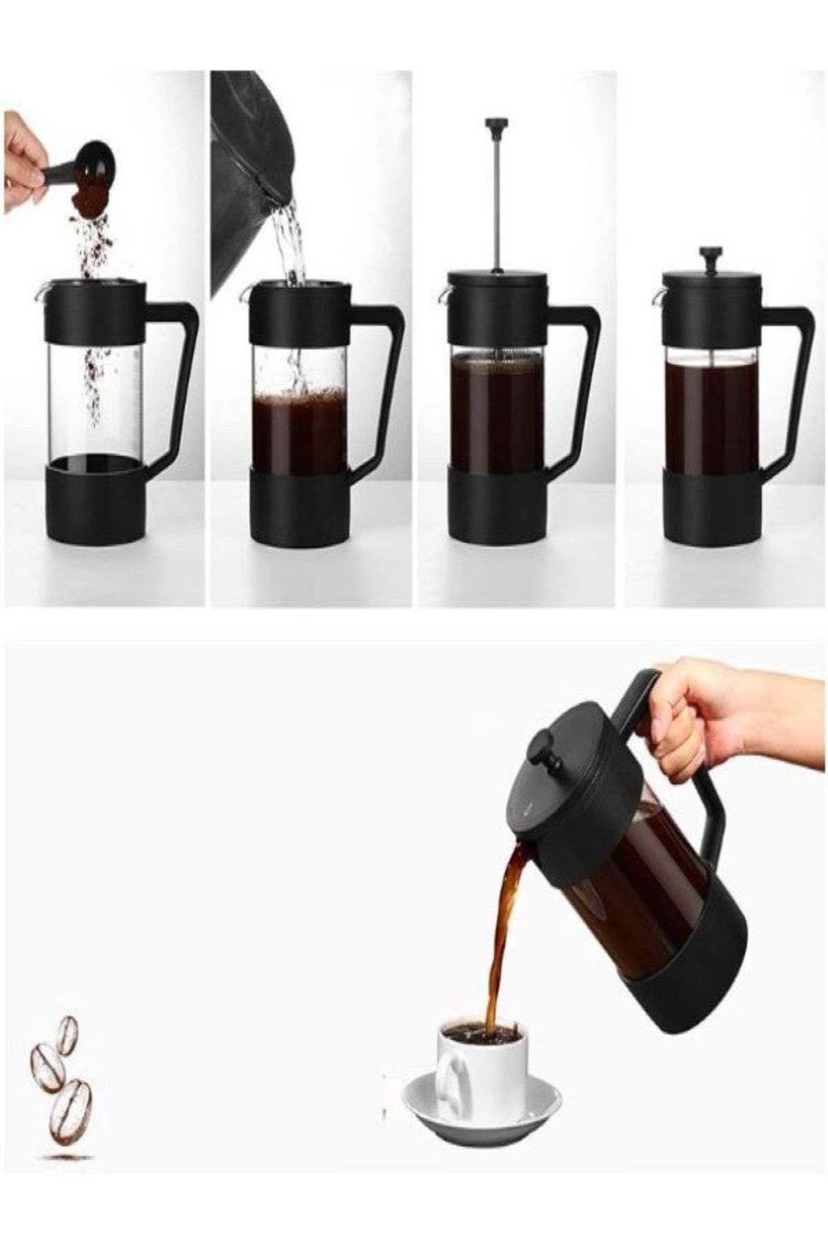 Tahamax Homecare Piazzetta 300 Ml Büyülü Karişim French Press 716539