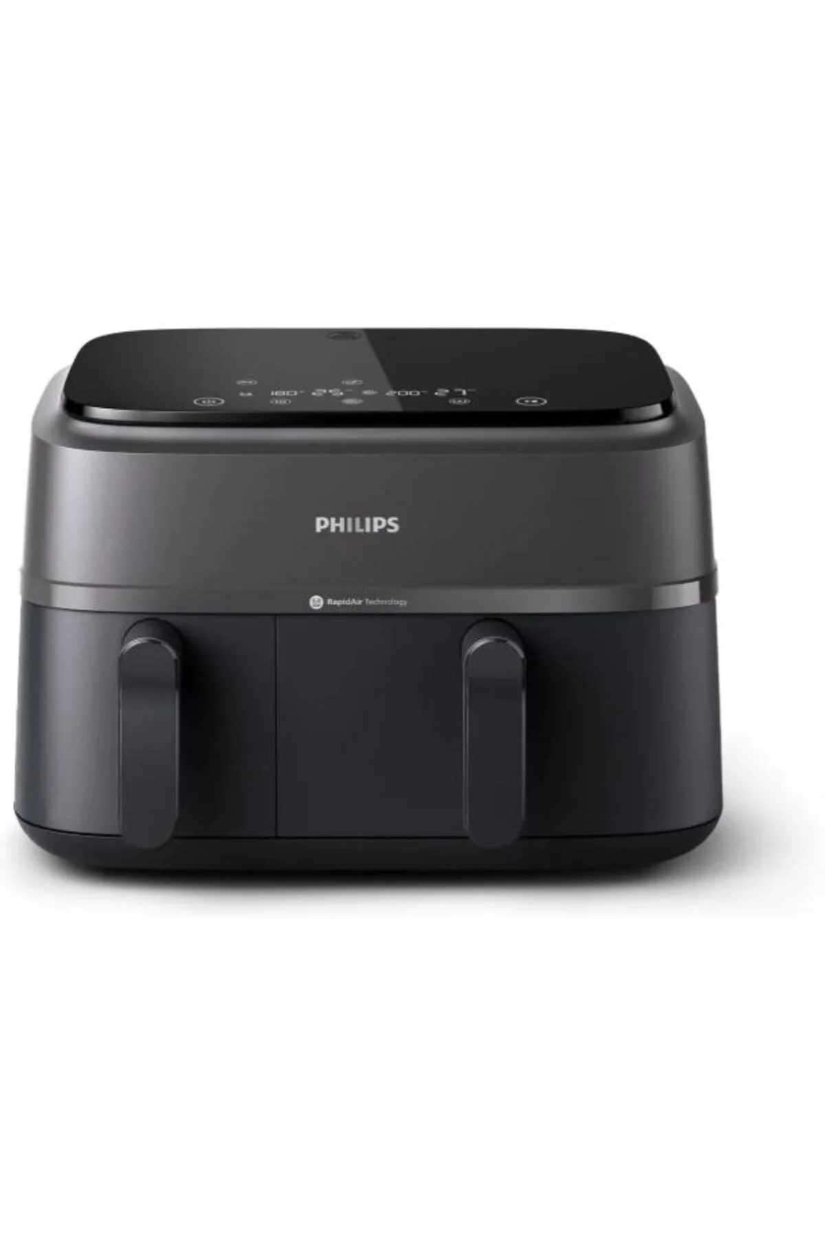 HomeID Uygulaması 3000 Seri Çift Hazneli Airfryer, 3L + 6L, NA350/00 ,2750 W + 5 YIL GARANTİ