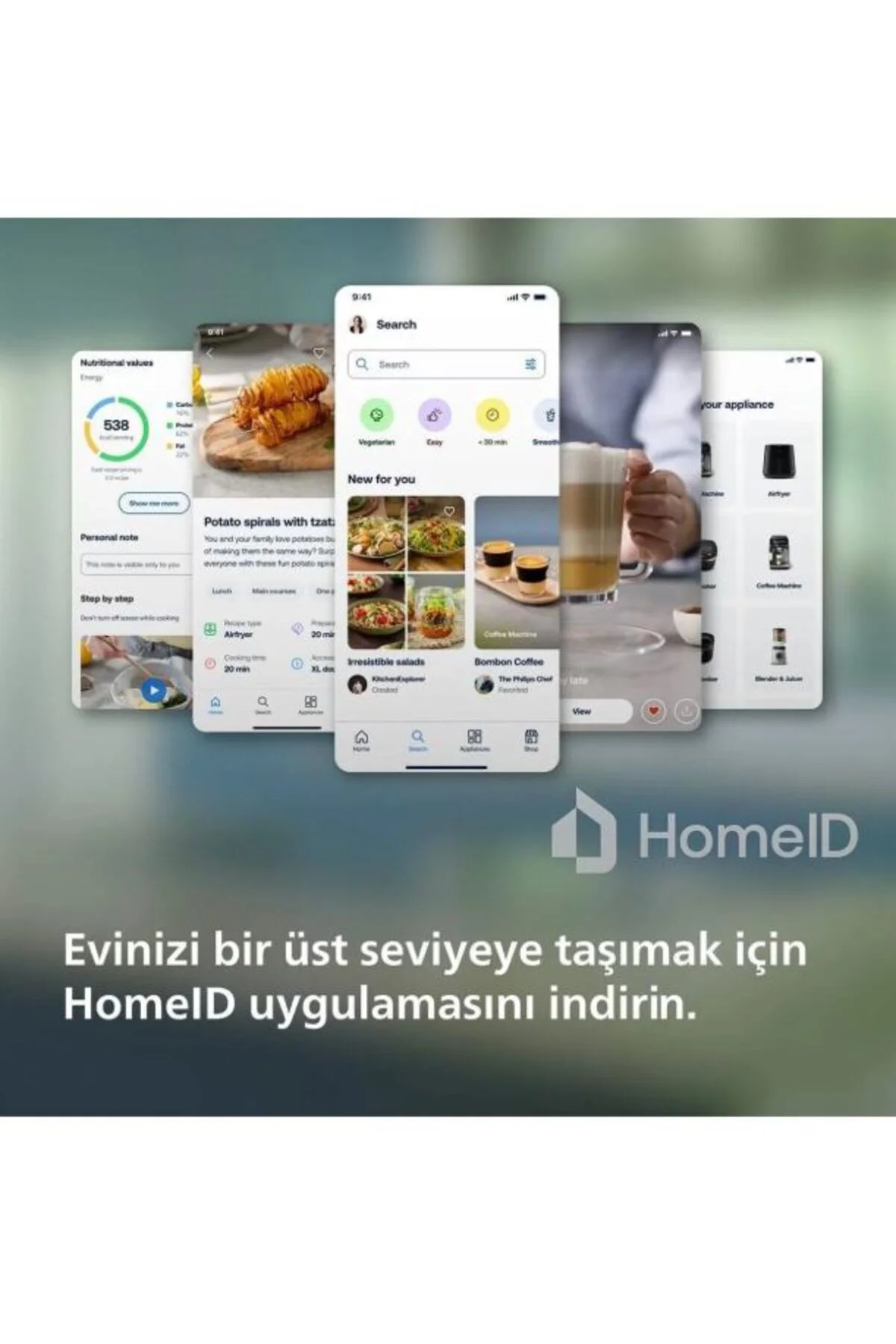HomeID Uygulaması 3000 Seri Çift Hazneli Airfryer, 3L + 6L, NA350/00 ,2750 W + 5 YIL GARANTİ