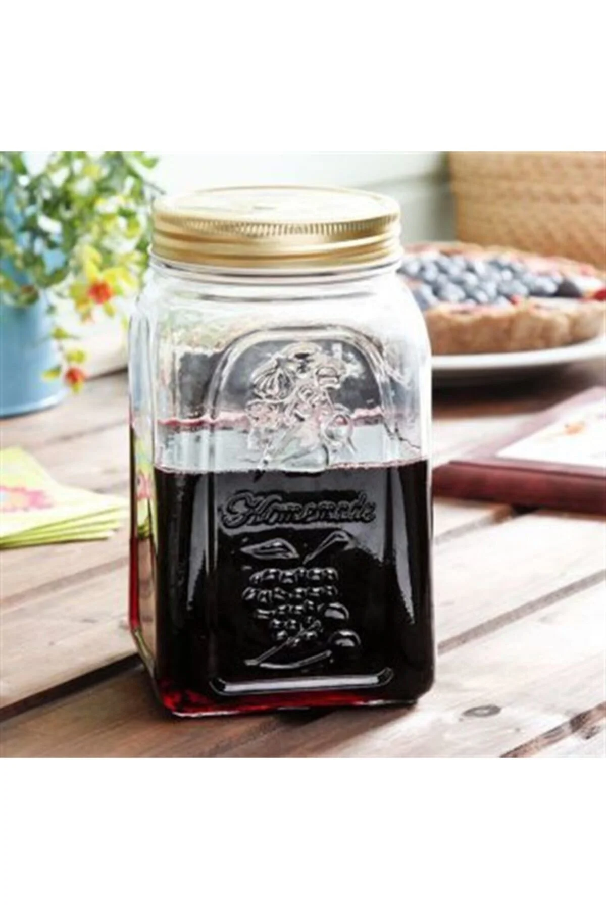Homemade Kavanoz 80385 - 1000 ml 1 adet