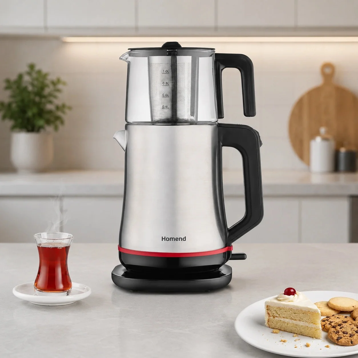 Homend 1767H Royaltea Elegant Çay Makinesi
