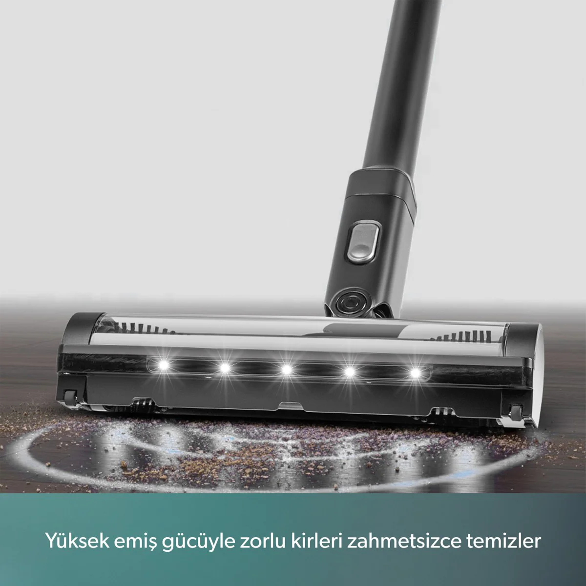 Homend Dustrider Pro 1270H Toz Istasyonlu Ergonomik Dikey Süpürge