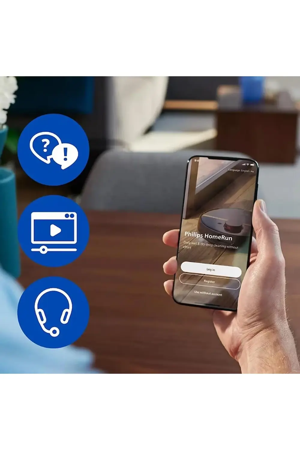 HomeRun 5000 Serisi XU5000/10 Siyah Akıllı Robot Süpürge