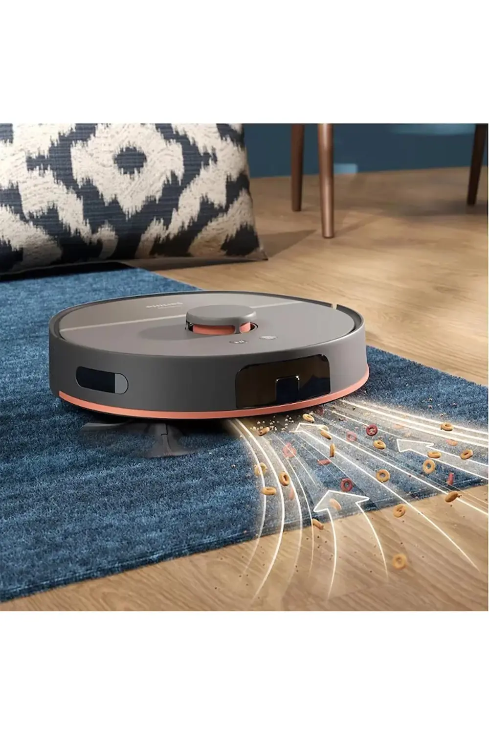 HomeRun 5000 Serisi XU5000/10 Siyah Akıllı Robot Süpürge