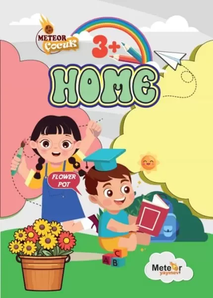 Homes (Ev Bölümleri) Türkçe – İngilizce Boyama Kitabı Fiyatı, Yorumları ve Özellikleri