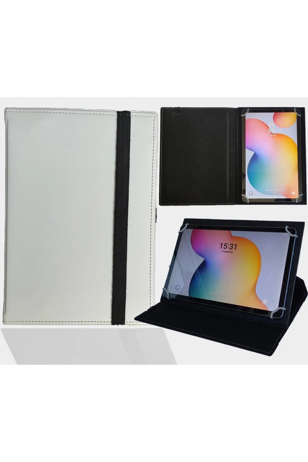 Hometech Alfa 10MD 10" Tablet Uyumlu Standlı Üniversal Kapaklı Ta