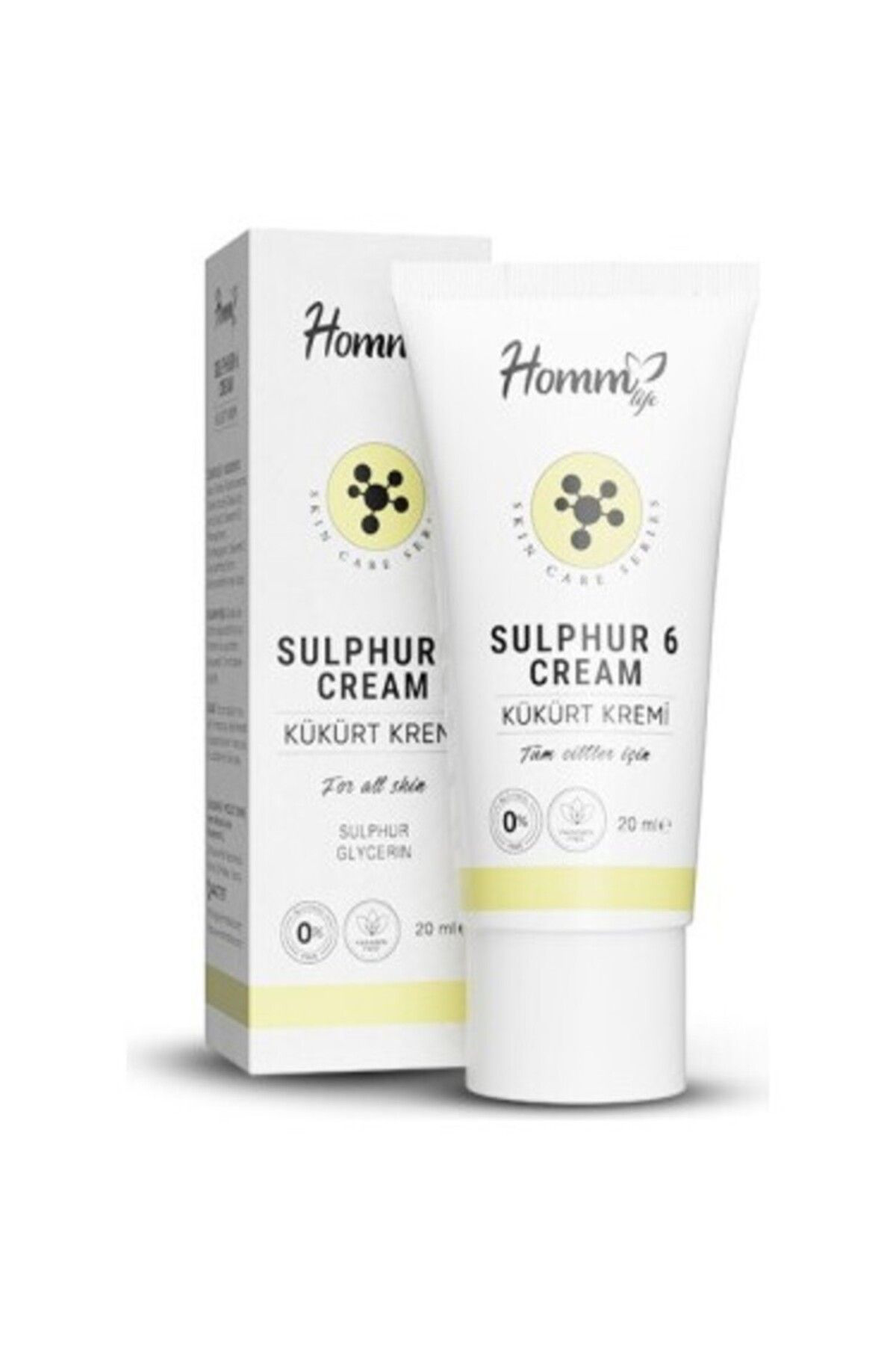 HOMM BİTKİSEL HOMM LIFE KÜKÜRT KREMİ 20ML