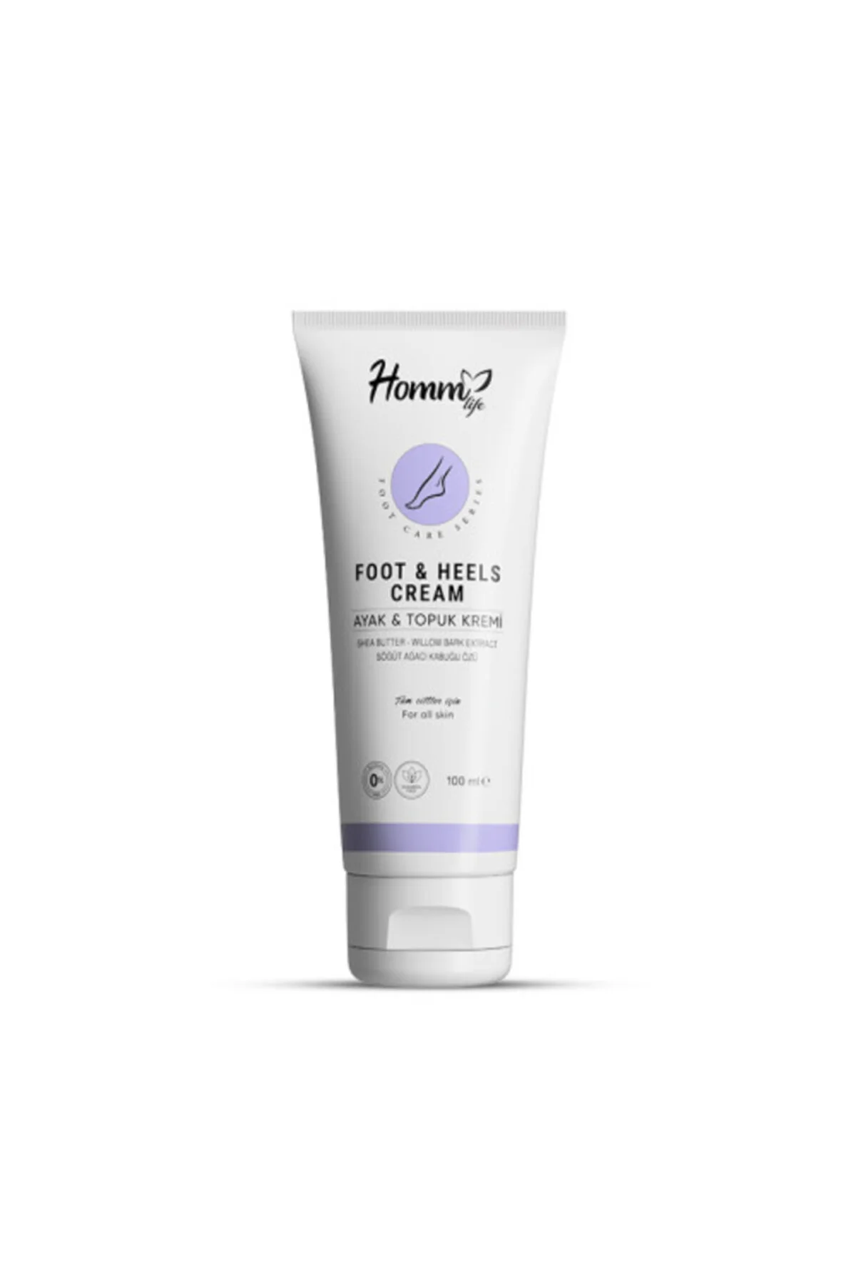 HOMM BİTKİSEL HOMM LIFE AYAK TOPUK KREMİ 100 ML