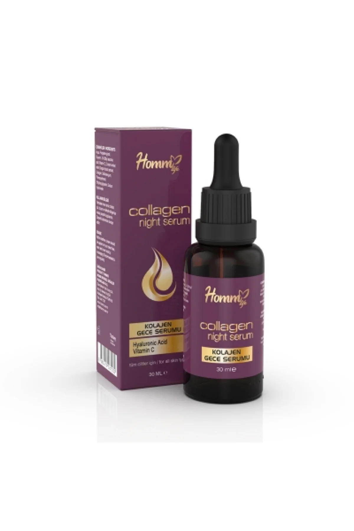 Homm Cosmetics Homm Kolajen Gece Serumu 30 Ml