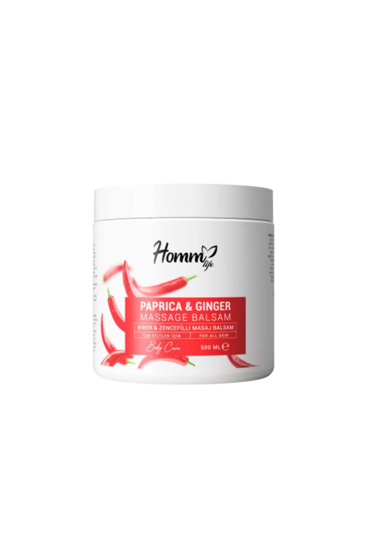 Homm Life Homm Life Biber & Zencefilli Masaj Balsam 500 Ml