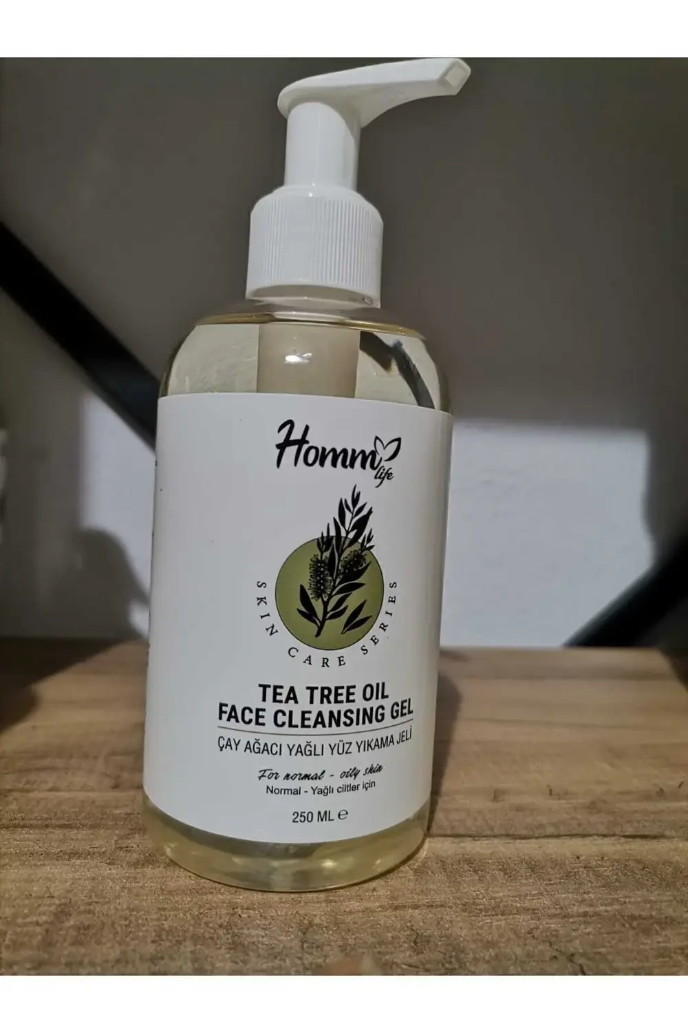 Homm Life Çay Ağacı Yağlı Yüz Yıkama Jeli 250 ml Yeni Ürün
