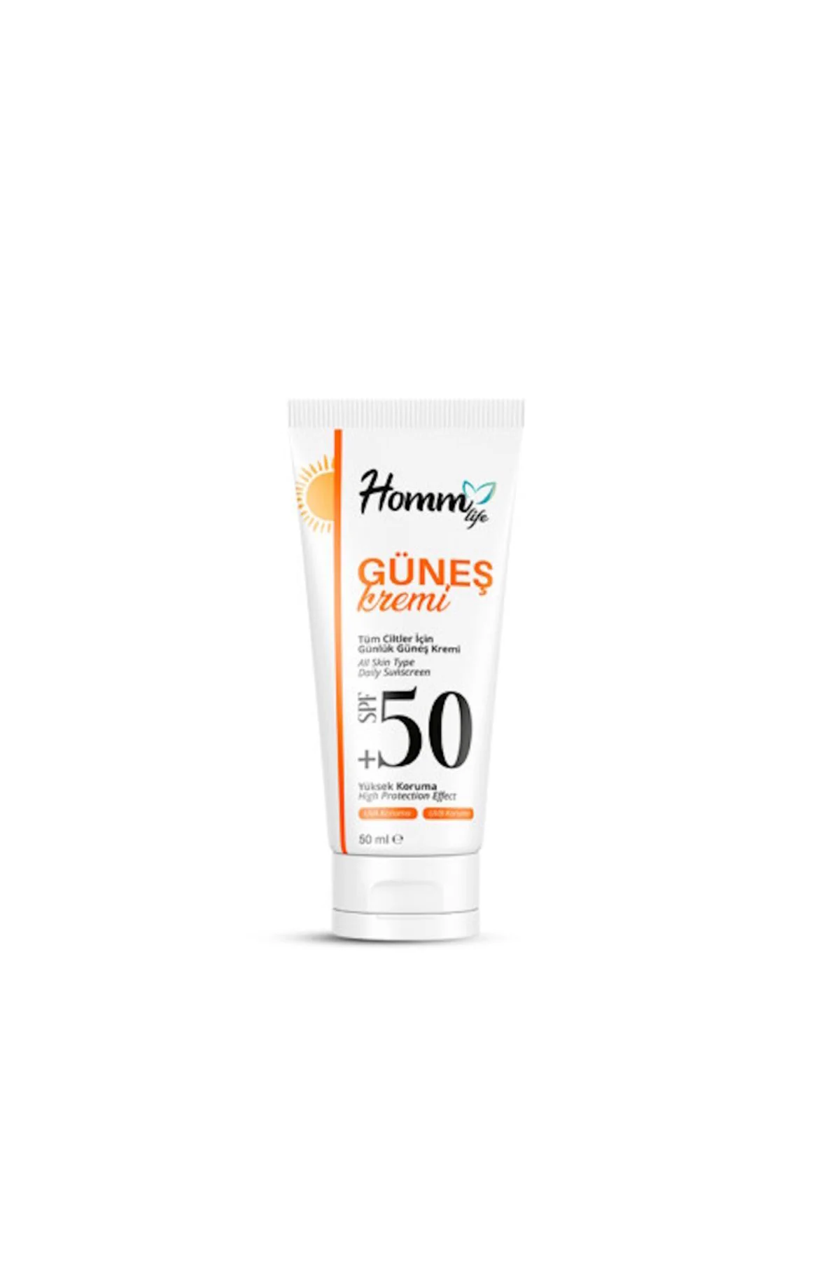 HOMM LİFE GÜNEŞ KREMI 50 SPF 50ML
