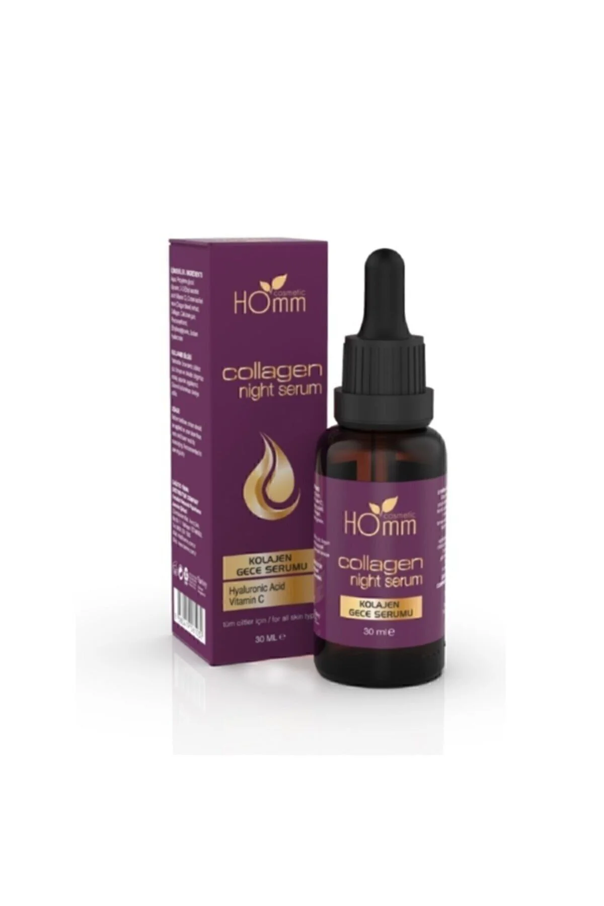 Homm Life Kolajen Gece Serumu 30 ml