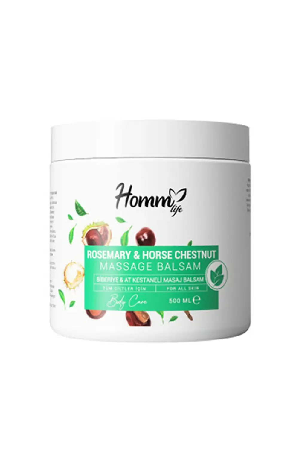 Homm Lilfe Biberiye & At Kestaneli Masaj Jeli Balsam 500 ml Baris