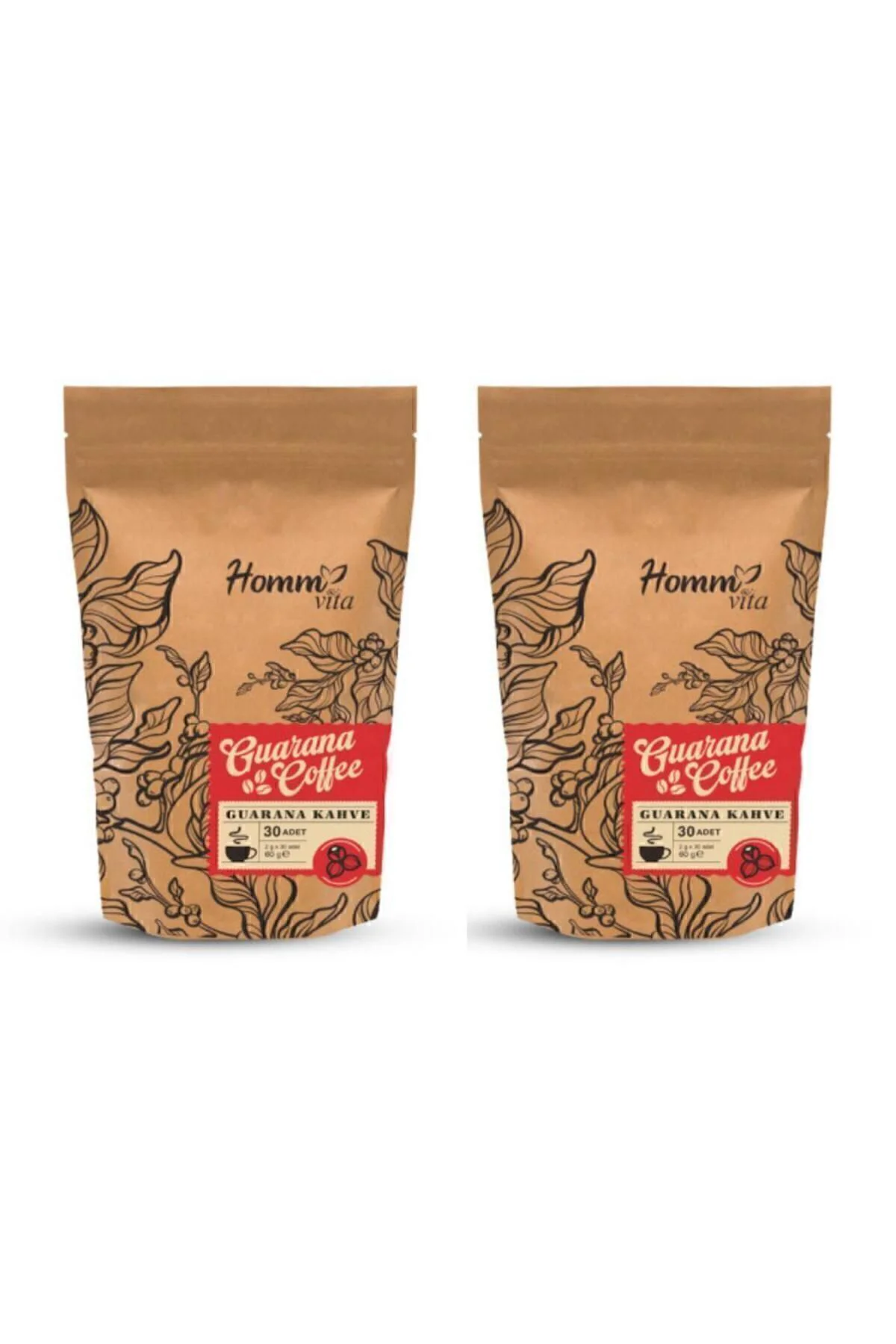 Homm Vita Guarana Kahve 2 Li Paket
