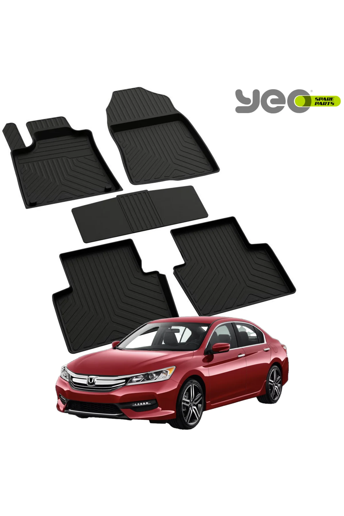 Honda Accord 10 2017-2024 Model Yılları İçin Uyumlu Yeo 4D Havuzlu Paspas Takımı Fiyatı, Yorumları ve Özellikleri
