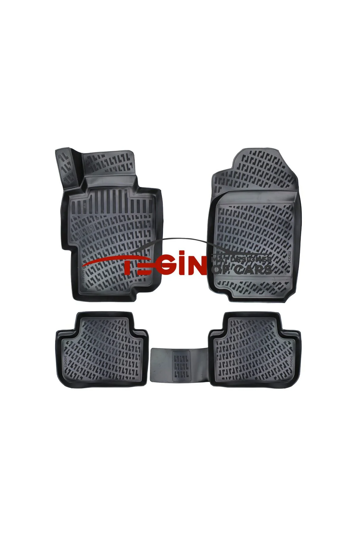 Honda Accord 2009-2015 1.4/1.6 Siyah 3D Havuzlu Paspas