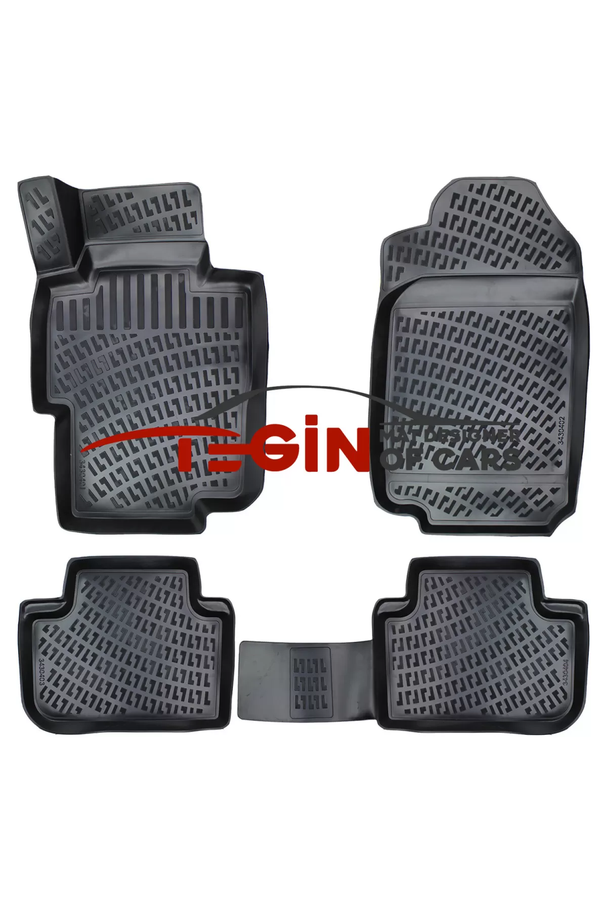 Honda Accord Bagaj Havuzu + Siyah 3D Paspas 2004