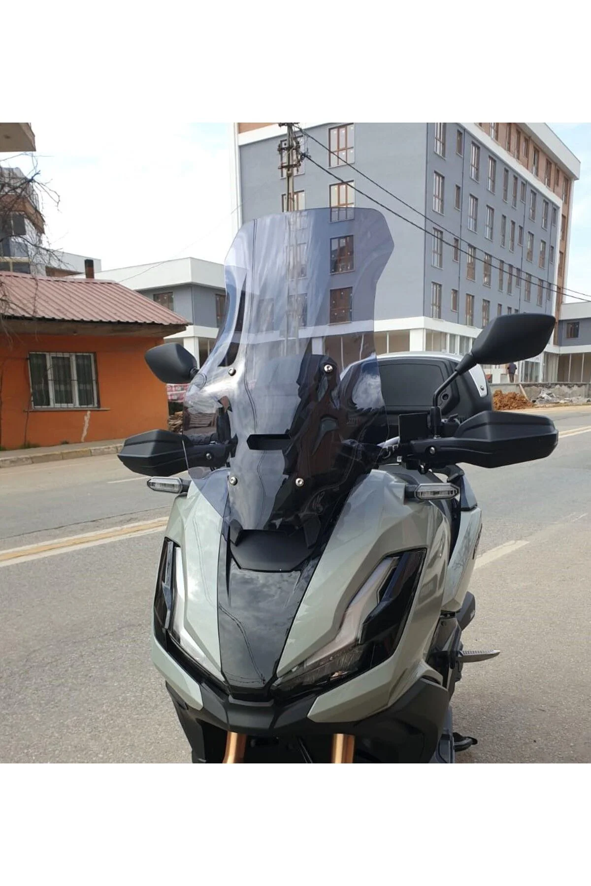 Honda Adv 350 Ön Cam 2023-2026 Model 72cm Füme Renkli 4mm UZUN