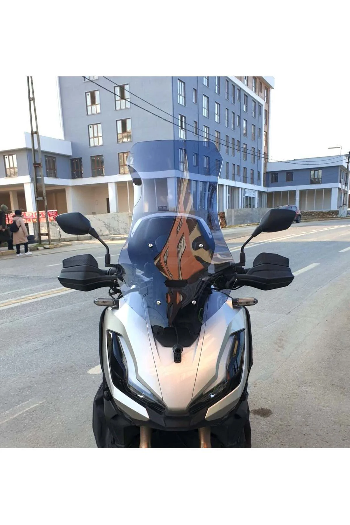 Honda Adv 350 Ön Cam 2023-2026 Model 72cm Füme Renkli 4mm UZUN