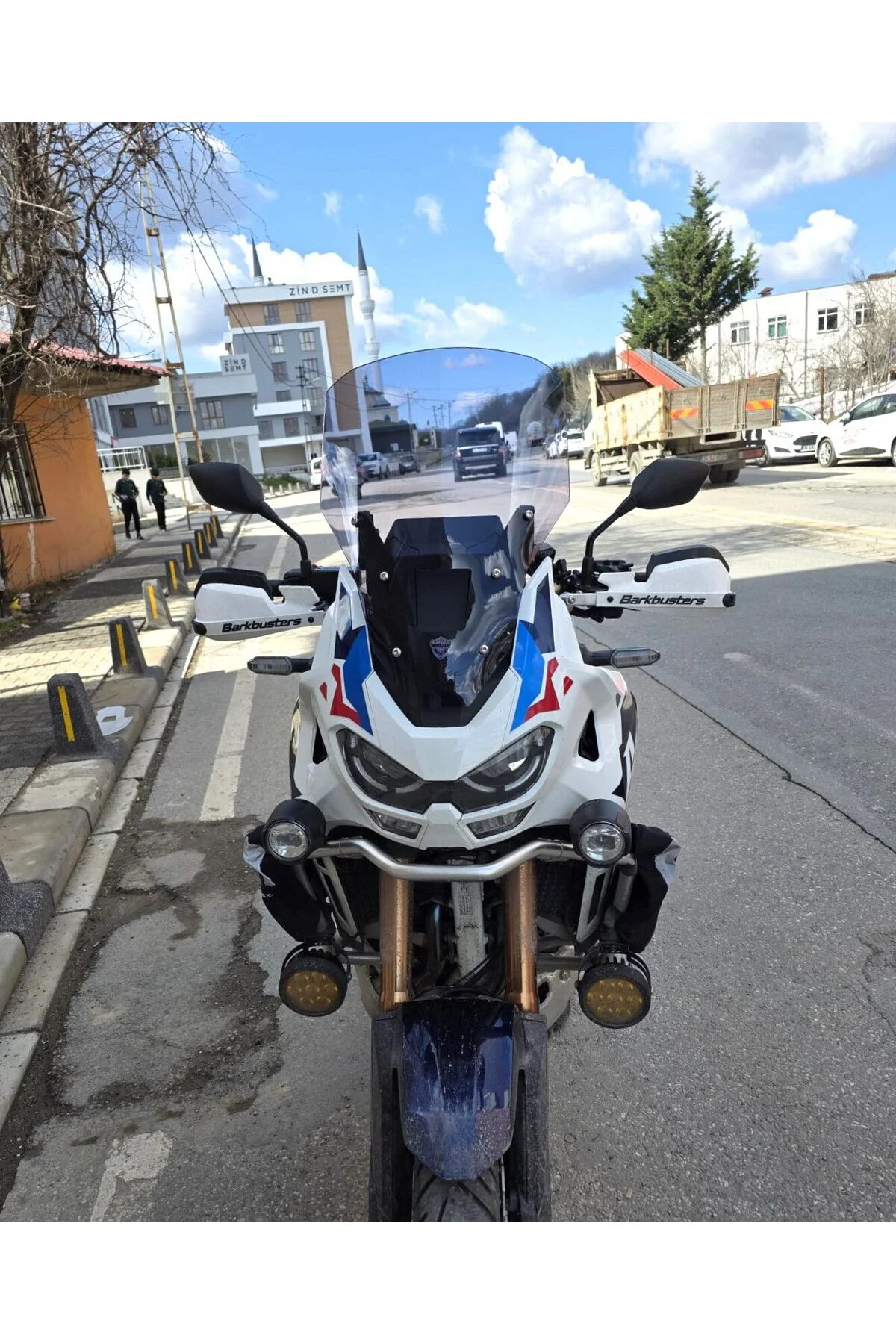Honda Africa twin CRF 1100 L4 Ön Cam 2023-2026 Model 54cm Füme Renkli 4mm UZUN