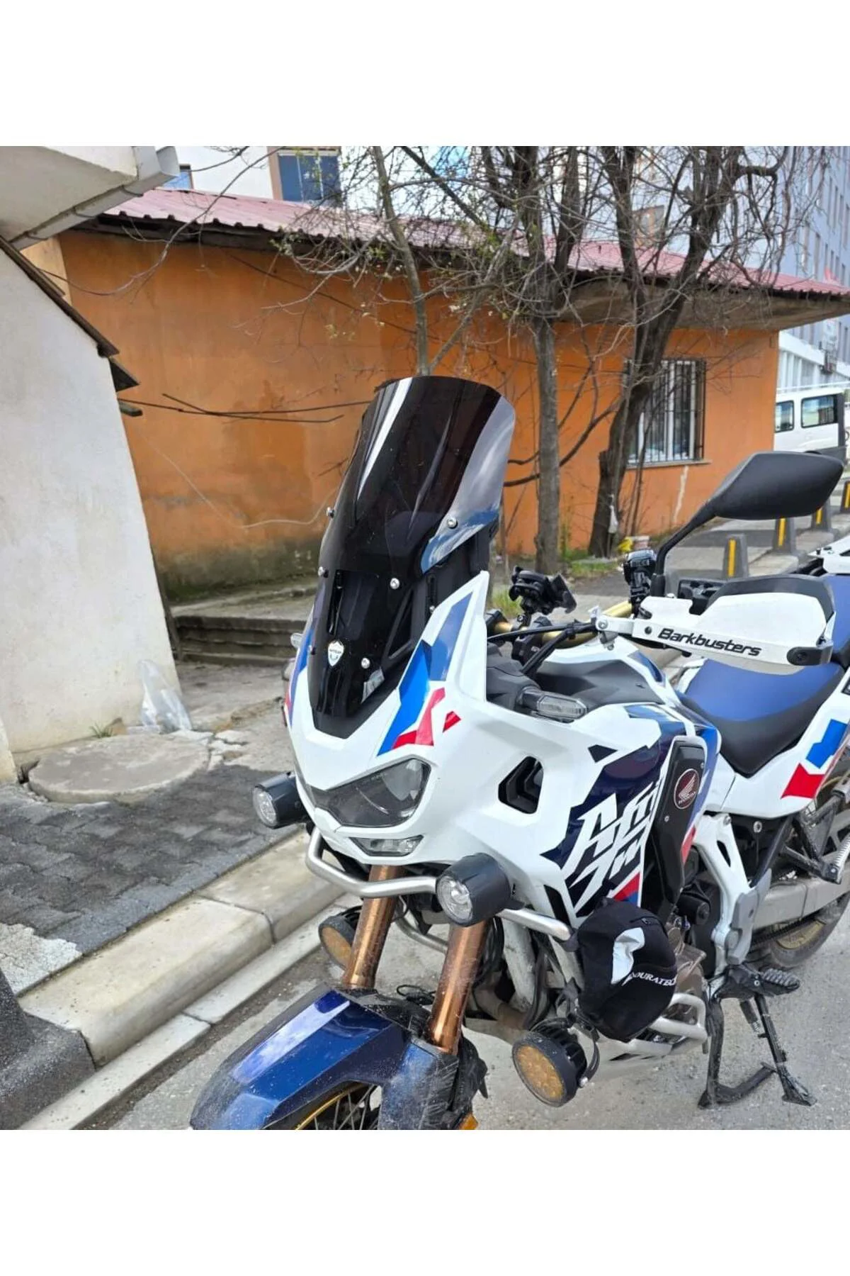 Honda Africa twin CRF 1100 L4 Ön Cam 2023-2026 Model 46cm Siyah R
