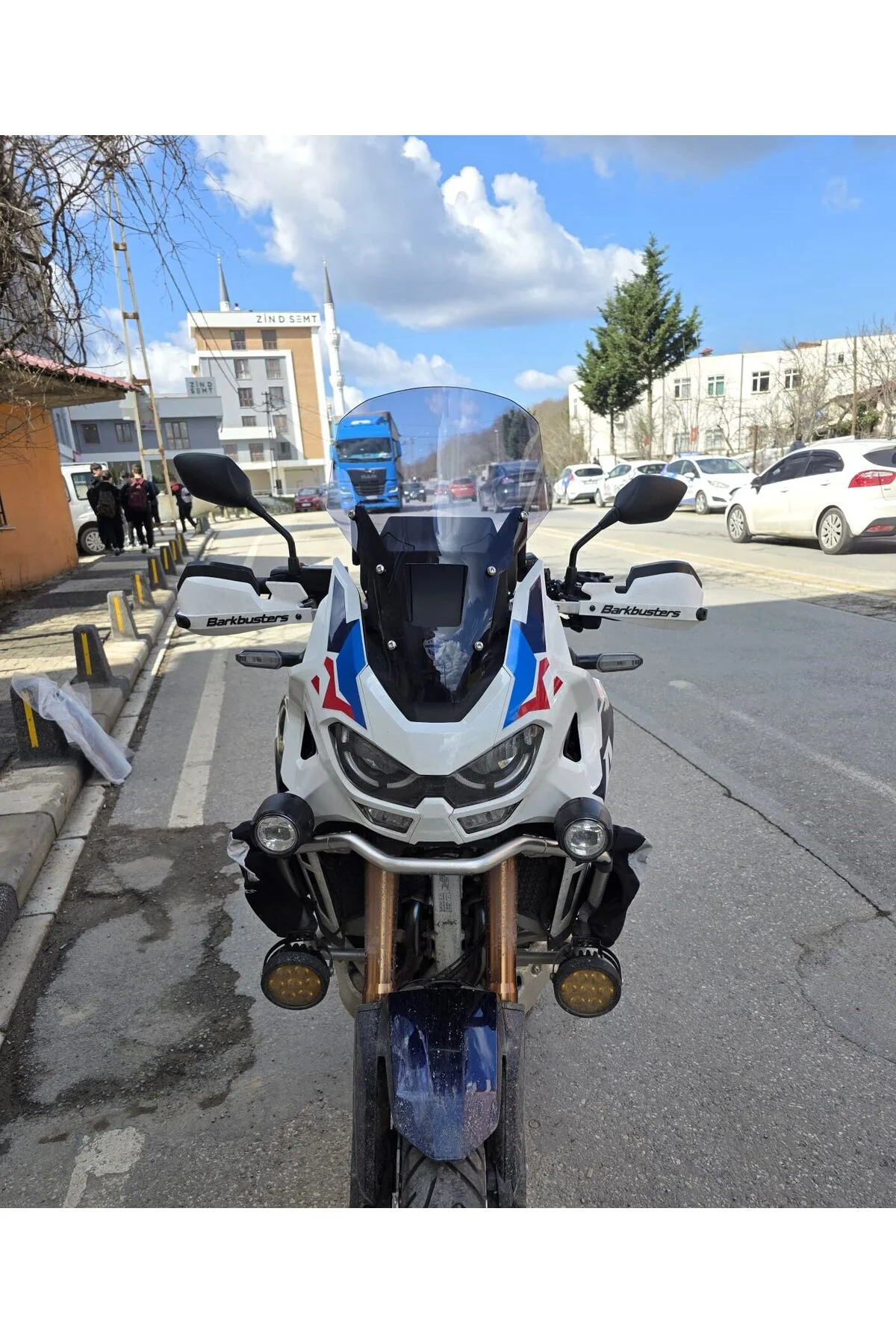 Honda Africa twin CRF 1100 L4 Ön Cam 2023-2026 Model 46cm Füme Re
