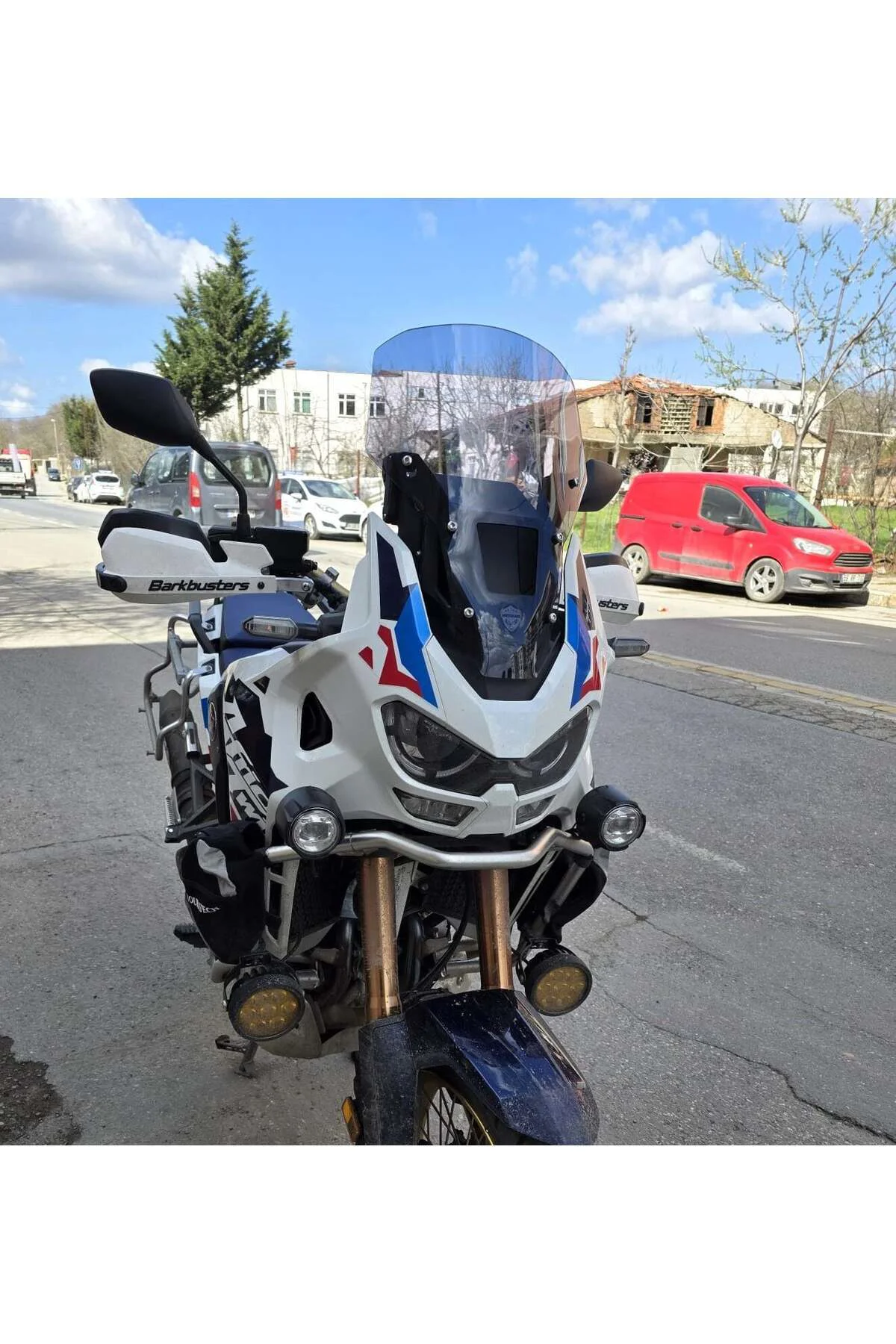 Honda Africa twin CRF 1100 L4 Ön Cam 2023-2026 Model 54cm Siyah R