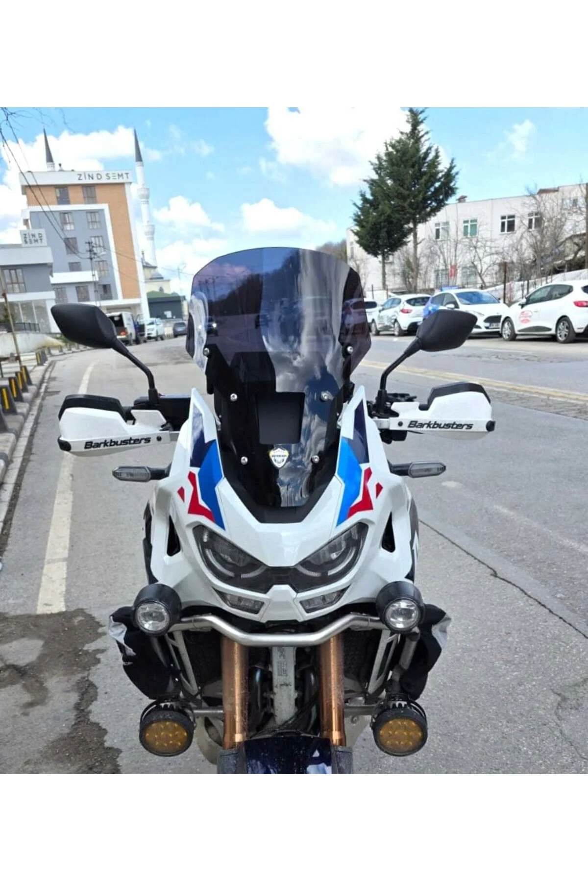 Honda Africa twin CRF 1100 L4 Ön Cam 2023-2026 Model 46cm Siyah R