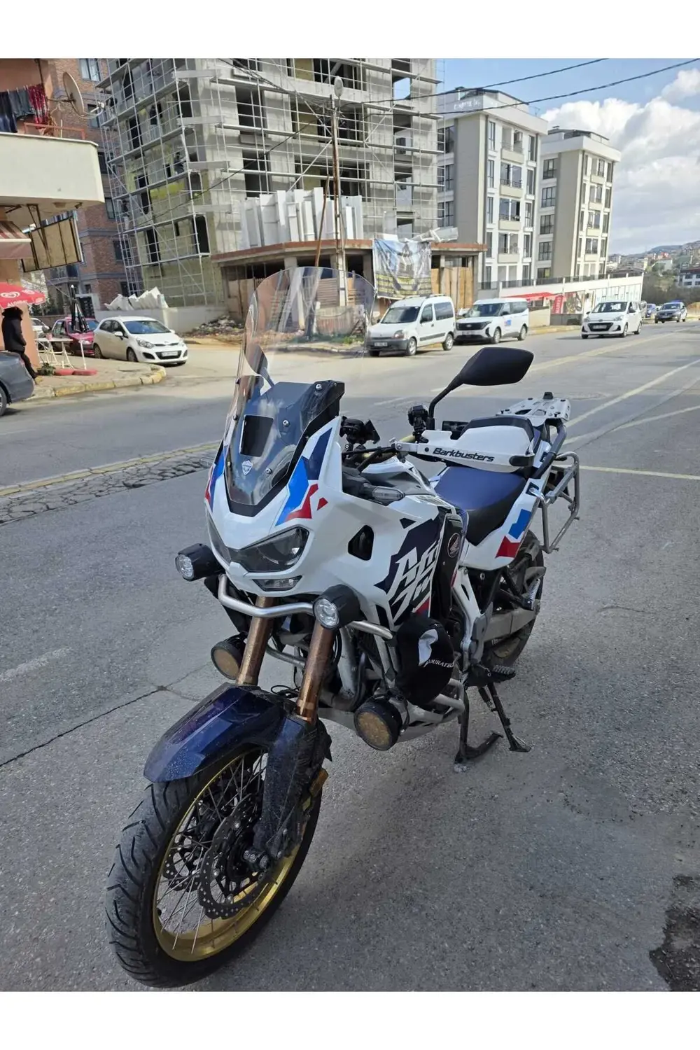 Honda Africa twin CRF 1100 L4 Ön Cam 2023-2025 Model 54cm Şeffaf