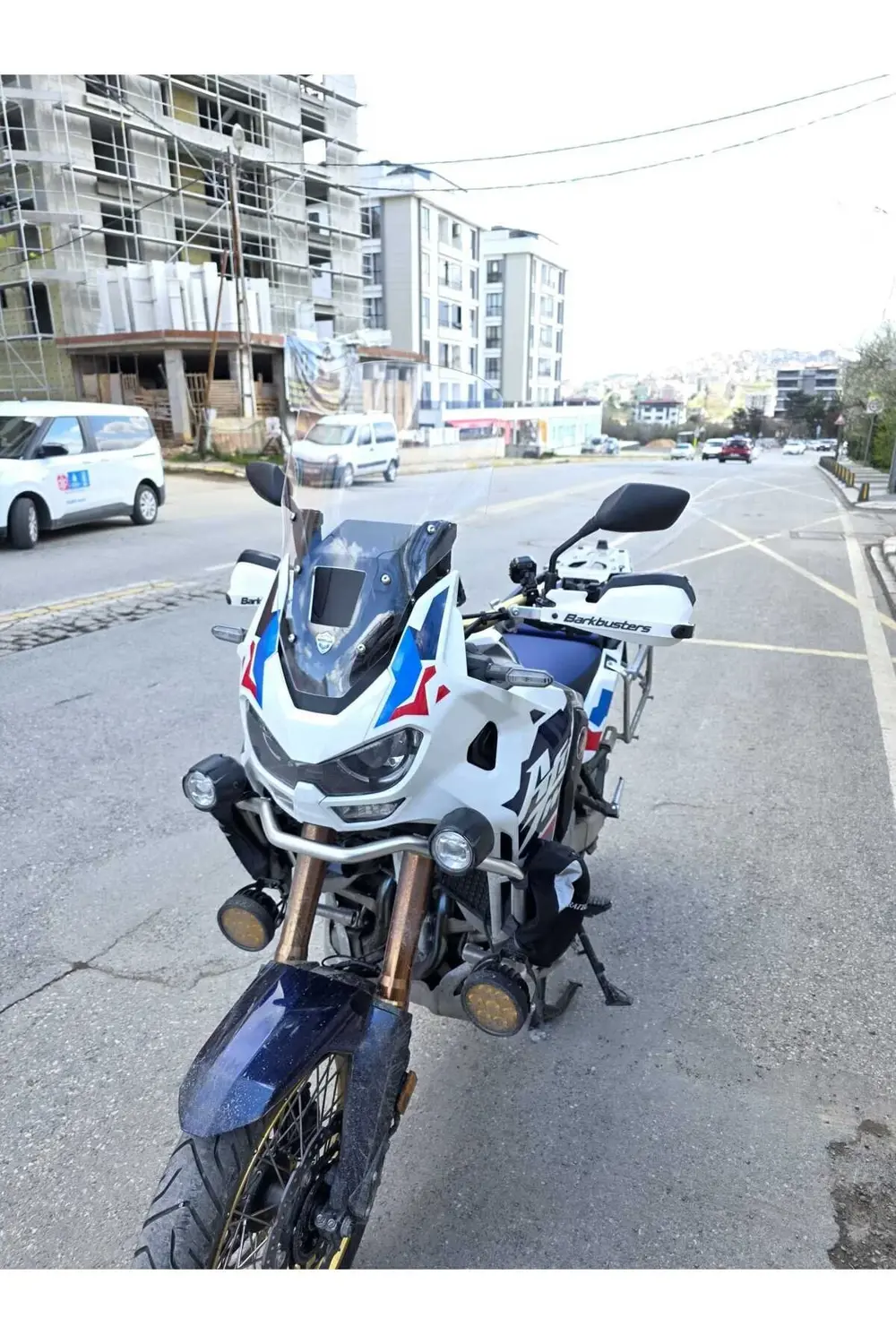 Honda Africa twin CRF 1100 L4 Ön Cam 2023-2025 Model 54cm Şeffaf