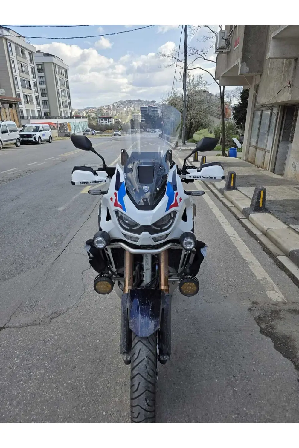 Honda Africa twin CRF 1100 L4 Ön Cam 2023-2025 Model 54cm Şeffaf