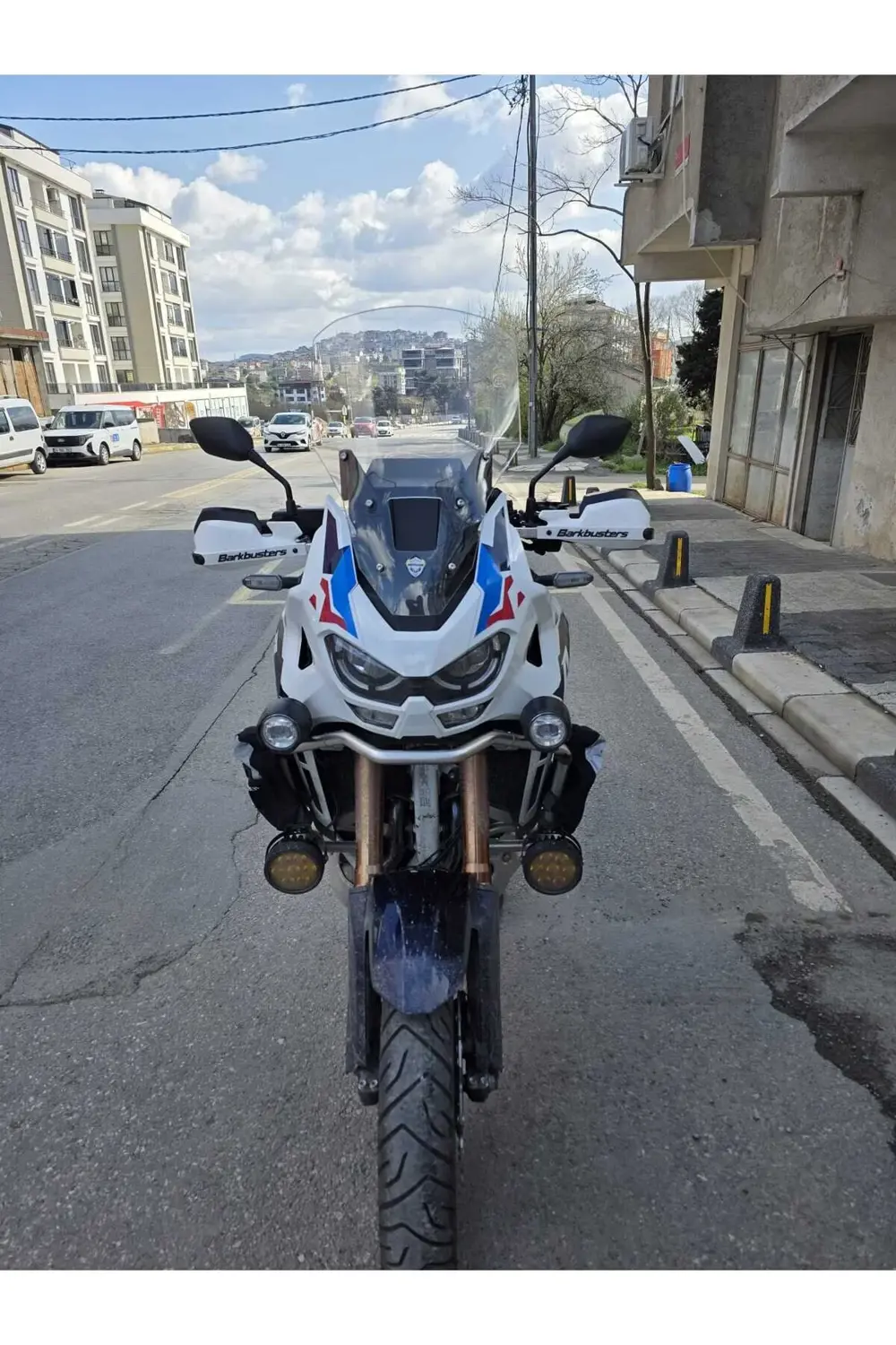 Honda Africa twin CRF 1100 L4 Ön Cam 2023-2025 Model 54cm Şeffaf