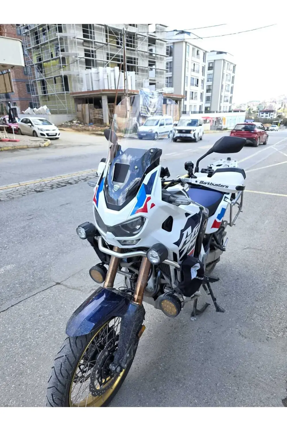 Honda Africa twin CRF 1100 L4 Ön Cam 2023-2025 Model 54cm Şeffaf