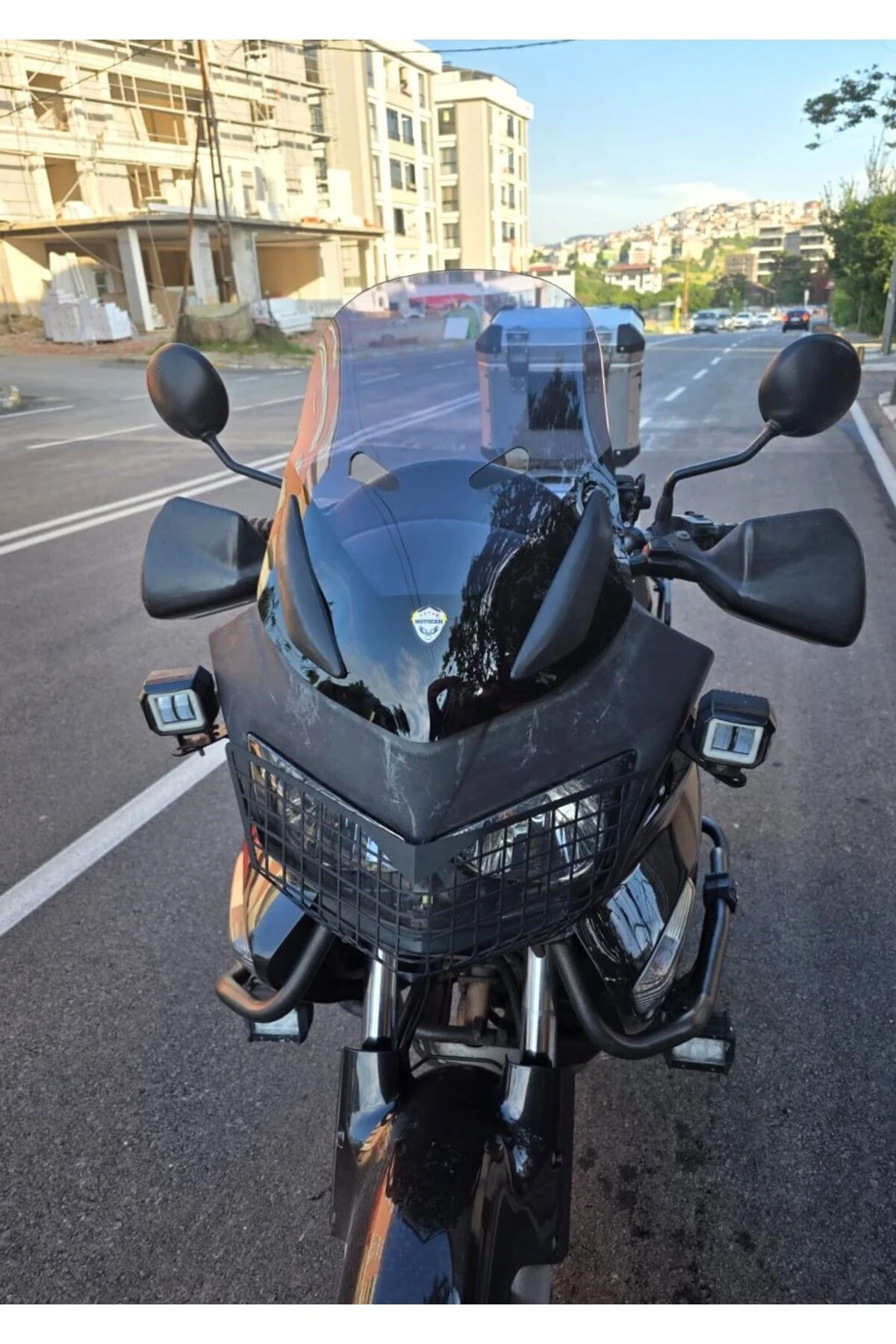 Honda CBF 1000 Ön Cam 2005-2010 Model 48cm Füme Renkli 4mm - Görsel 8
