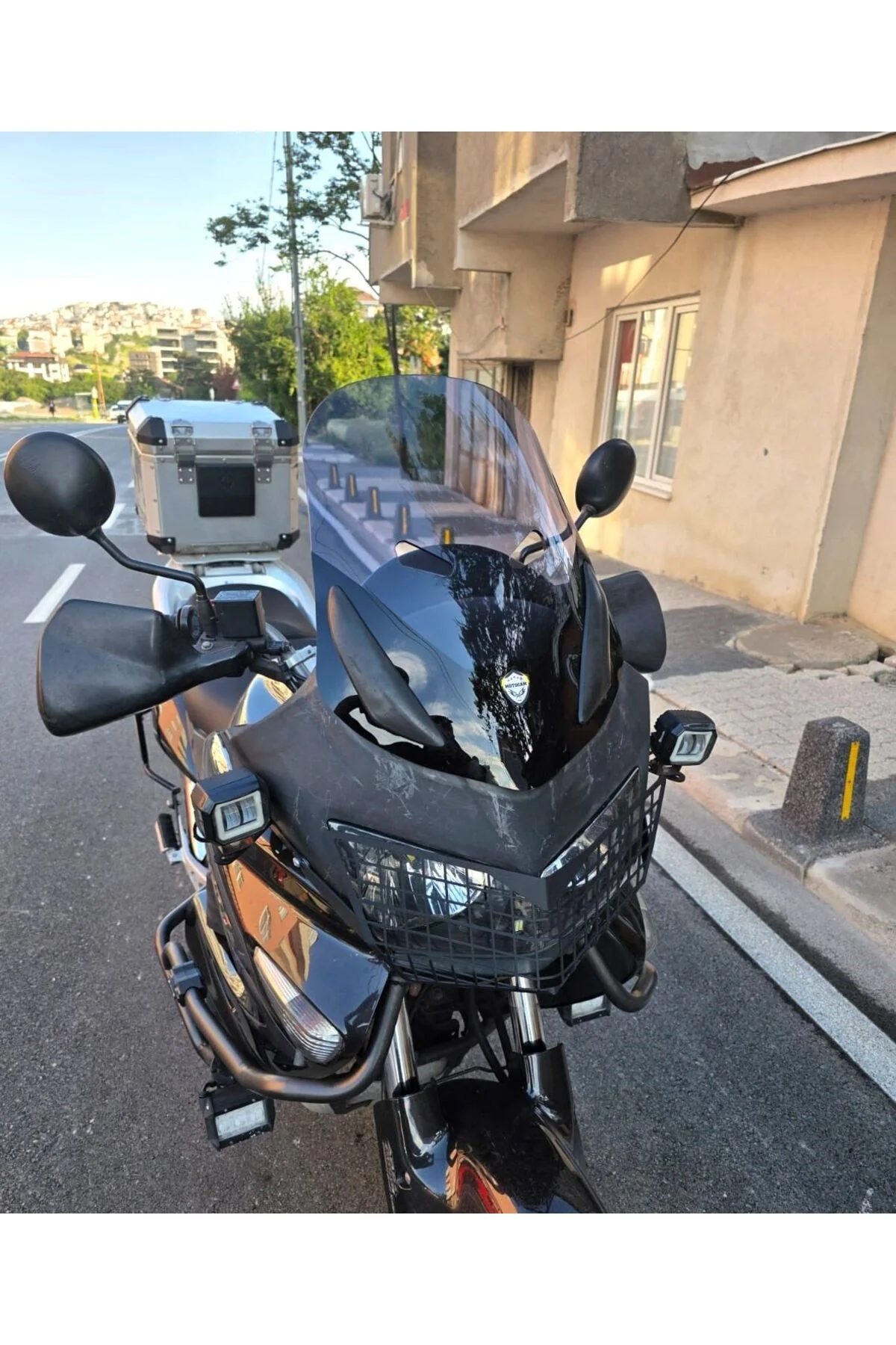 Honda CBF 1000 Ön Cam 2005-2010 Model 48cm Füme Renkli 4mm - Görsel 7