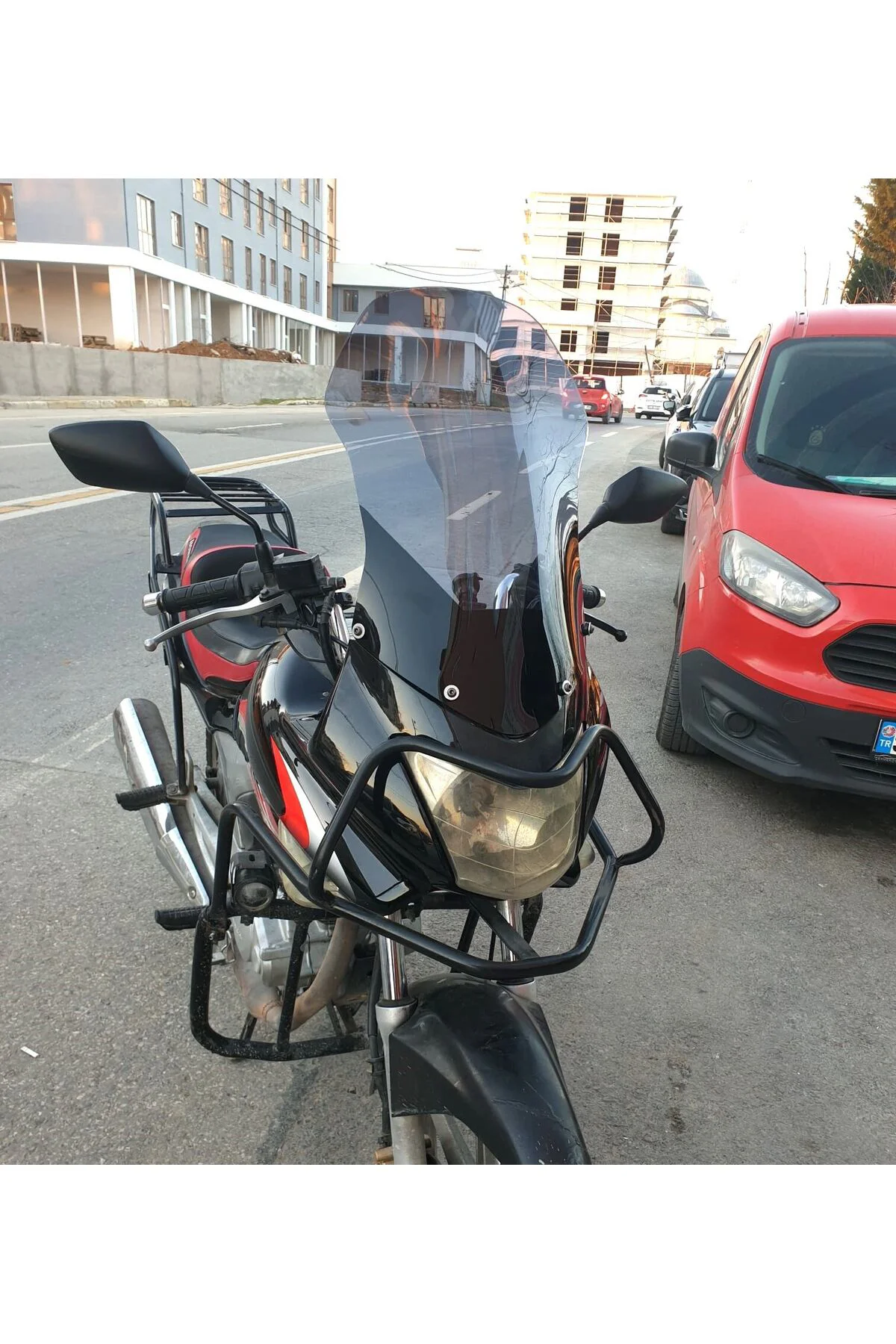Honda CBF 150 Ön Cam 2005-2017 Model 51cm Füme Renkli