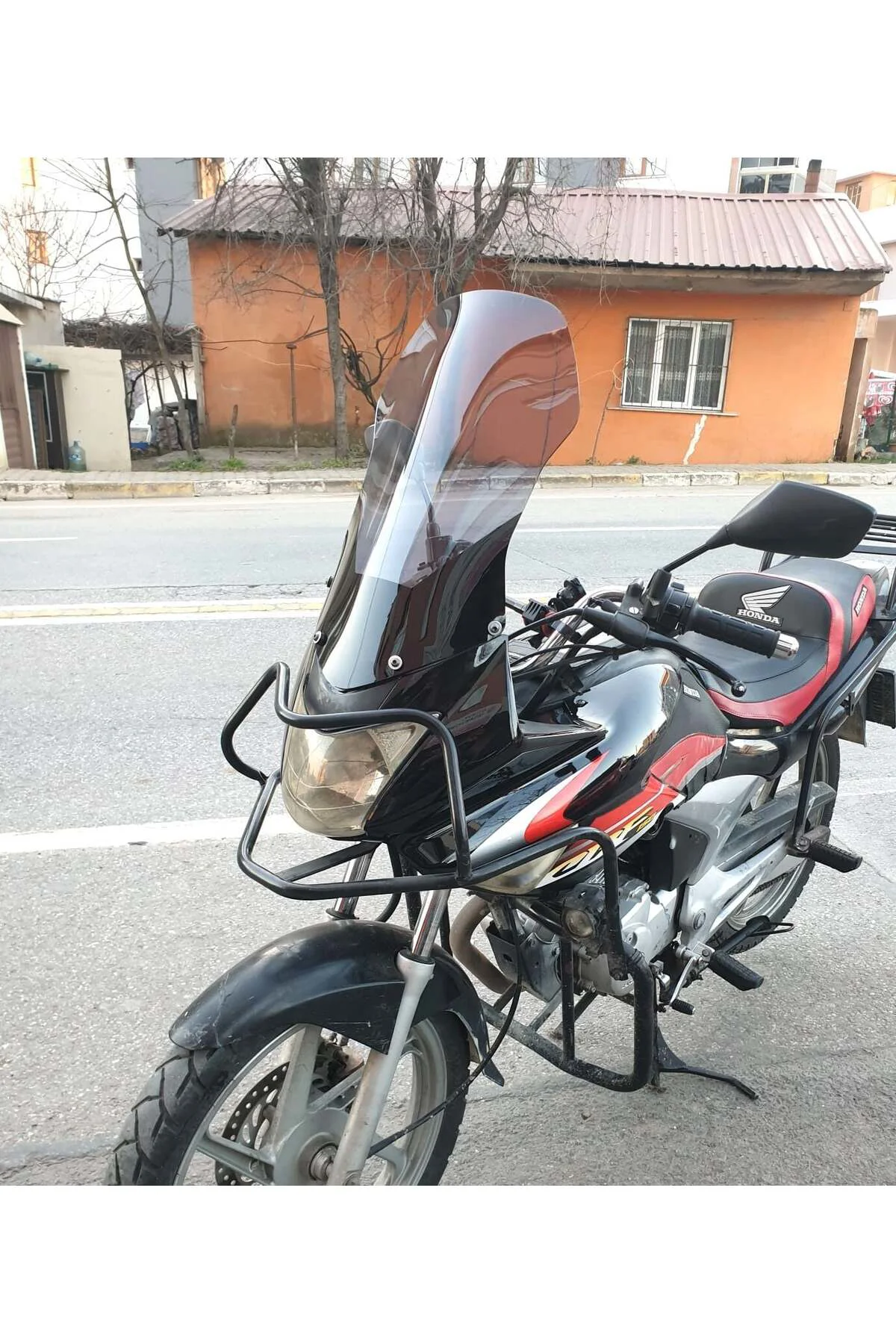 Honda CBF 150 Ön Cam 2005-2017 Model 51cm Füme Renkli