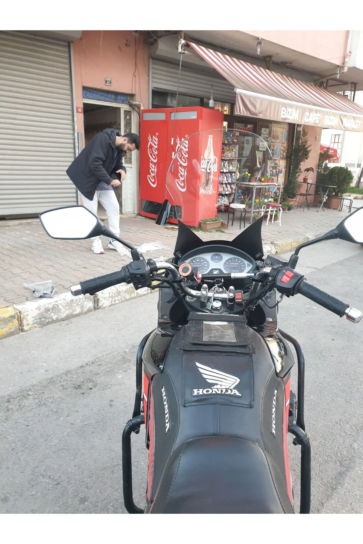 Honda CBF 150 Ön Cam 2005-2017 Model 51cm Şeffaf Renkli
