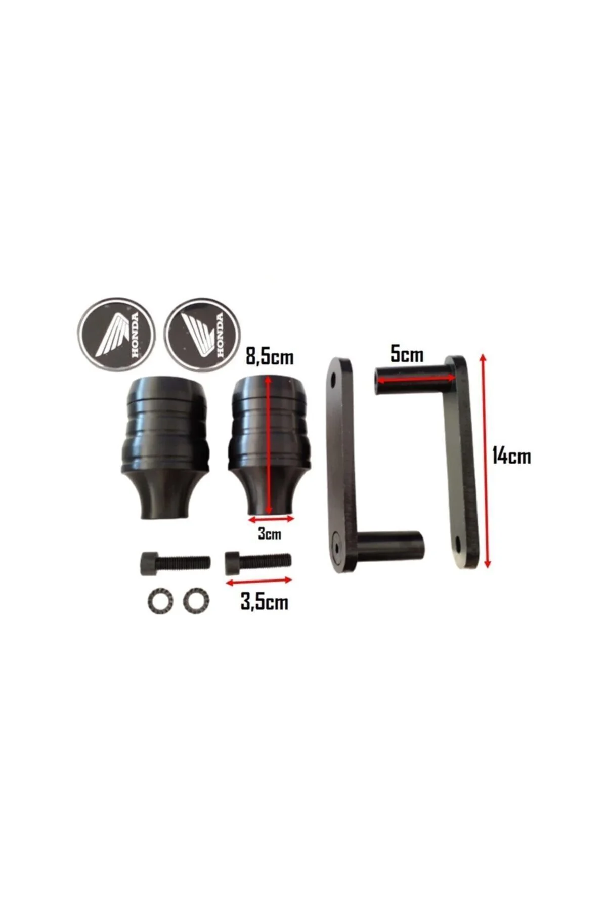 Honda Cbr 125-250 Motor Koruma Takozu, Cbr Motor Koruma Takozu - Görsel 2