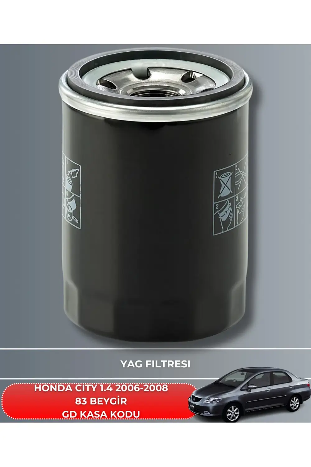 HONDA CITY 1.4 2006-2007-2008 83 BEYGİR BAKIM SETİ