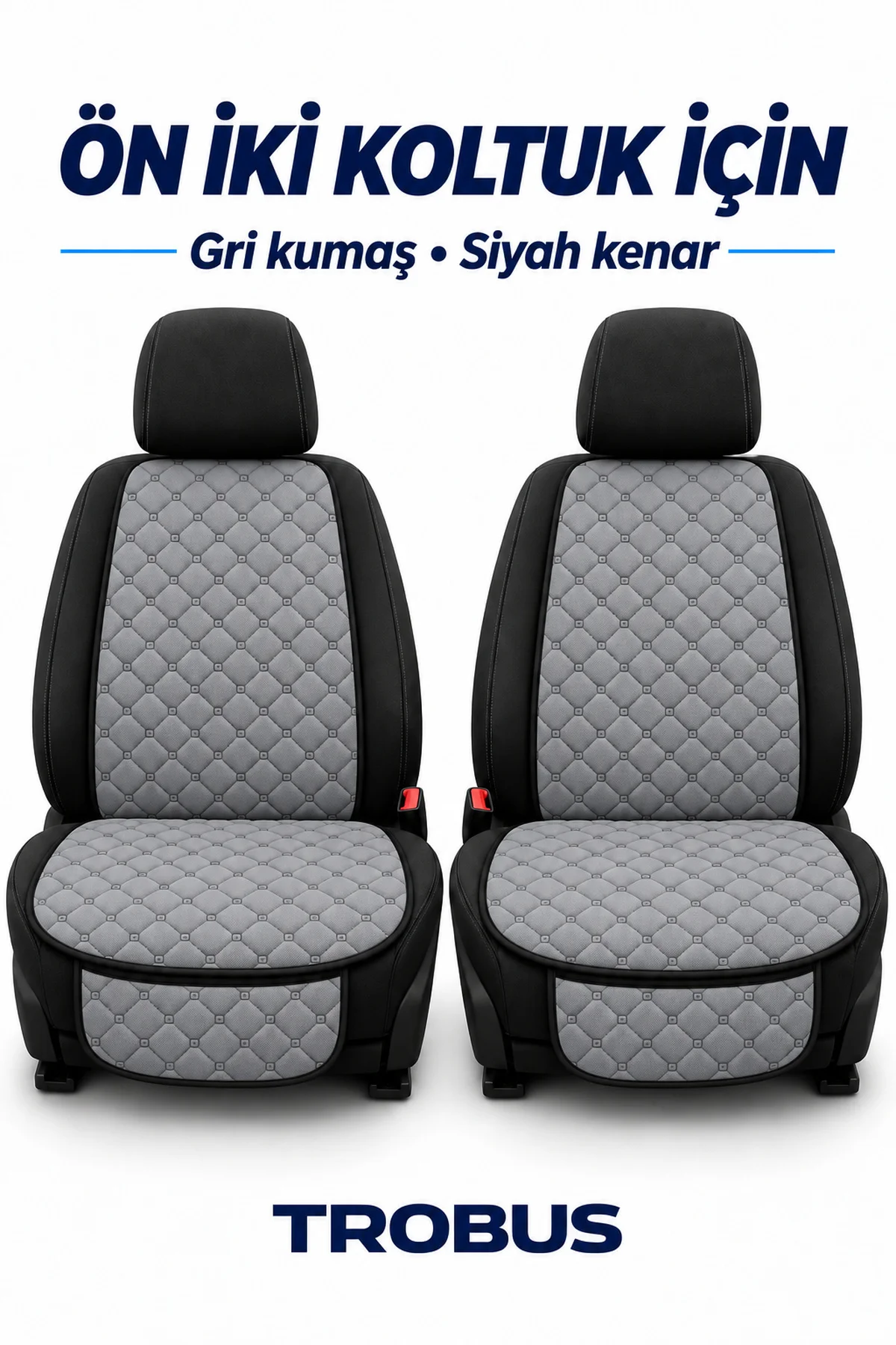 Honda City 2014+ Kapitone Kumaş Koltuk Minderi Ön İkili 4 Parça Gri Siyah Honda City 2014+ Kapitone Kumaş Koltuk Minderi Ön İkili 4 Parça Gri Siyah - Görsel 6