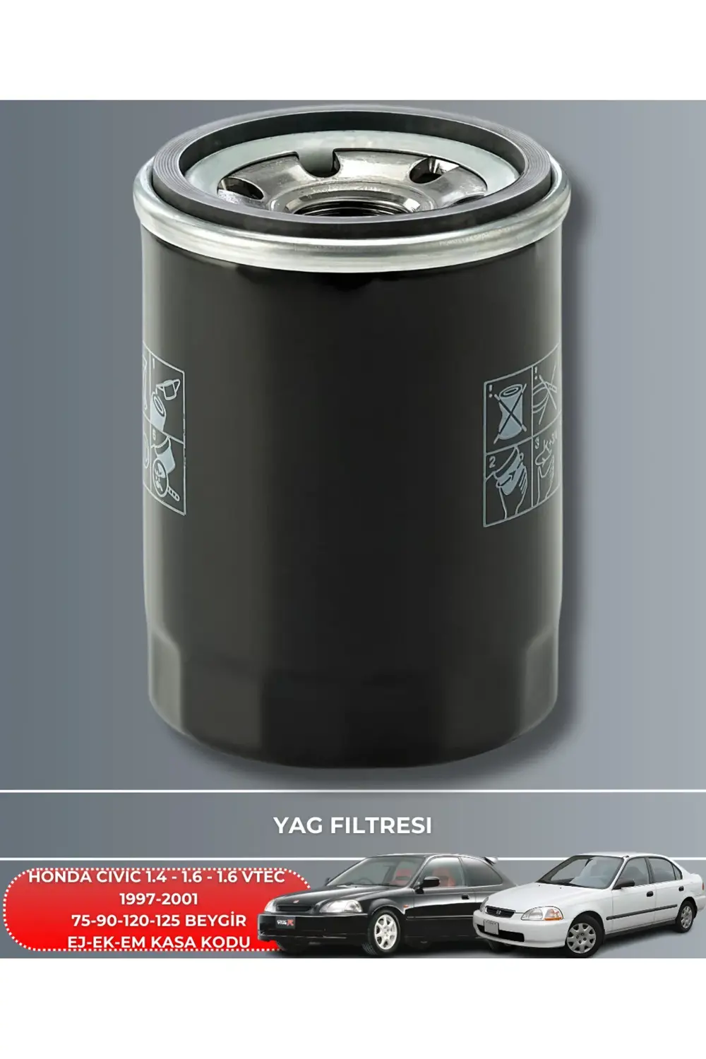 HONDA CIVIC 1.4 - 1.6 1997-1998-1999-2000-2001 75-90-120-125 BEYG