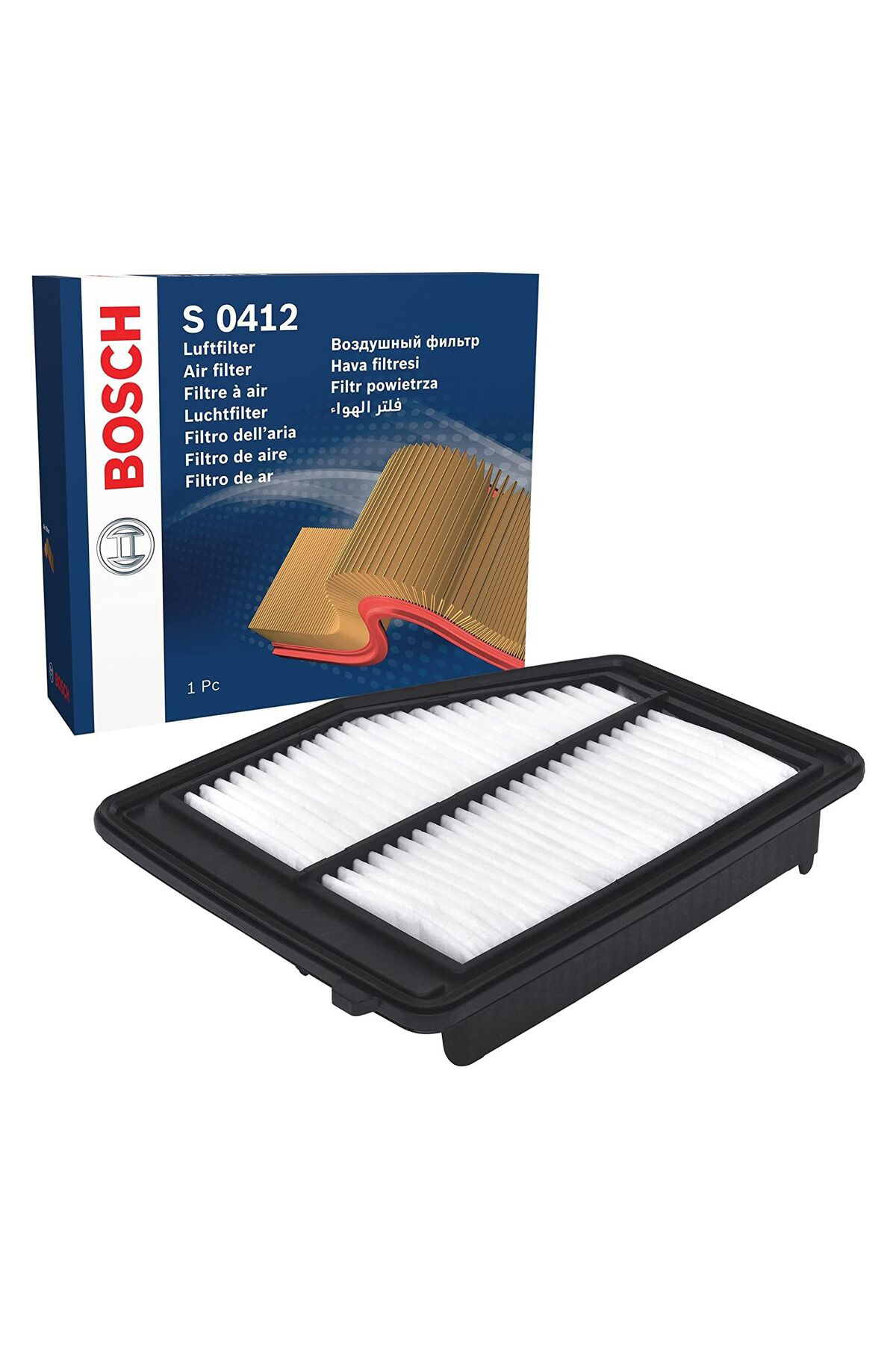 Bosch Honda Civic 1.6 Fb7 R16b Hava Filtresi 2013-2016 F026400412