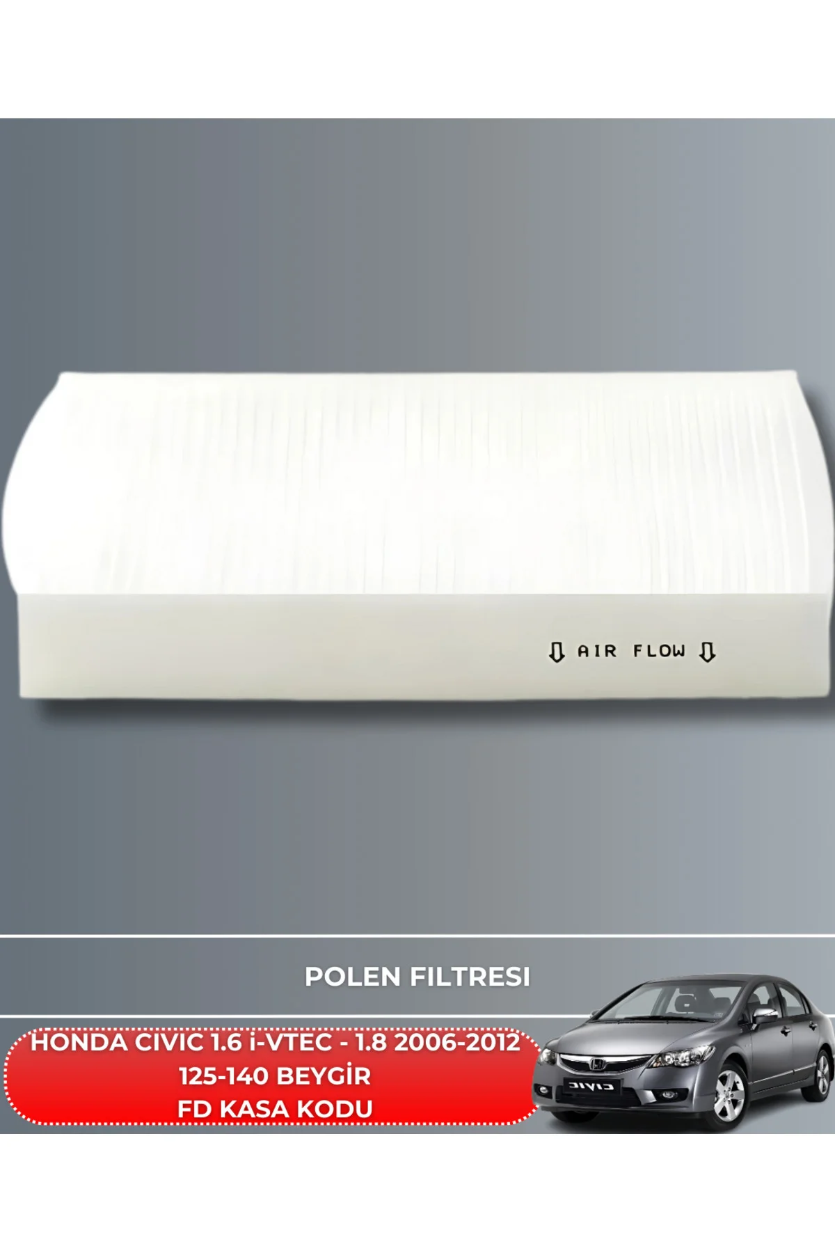 HONDA CIVIC 1.6 i-VTEC-1.8 2006-2012 125-140 BEYGİR FİLTRE SETİ 3