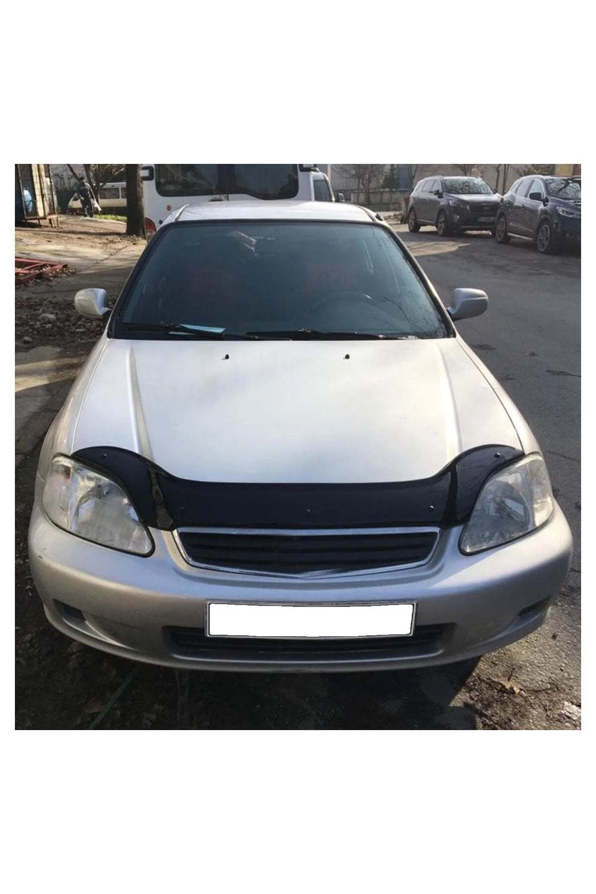 Honda Civic 1998-2001 Uyumlu Kaput Rüzgarlığı Ön Kaput Koruma ABS Parlak Siyah Honda Civic 1998-2001 Uyumlu Kaput Rüzgarlığı Ön Kaput Koruma ABS Parlak Siyah